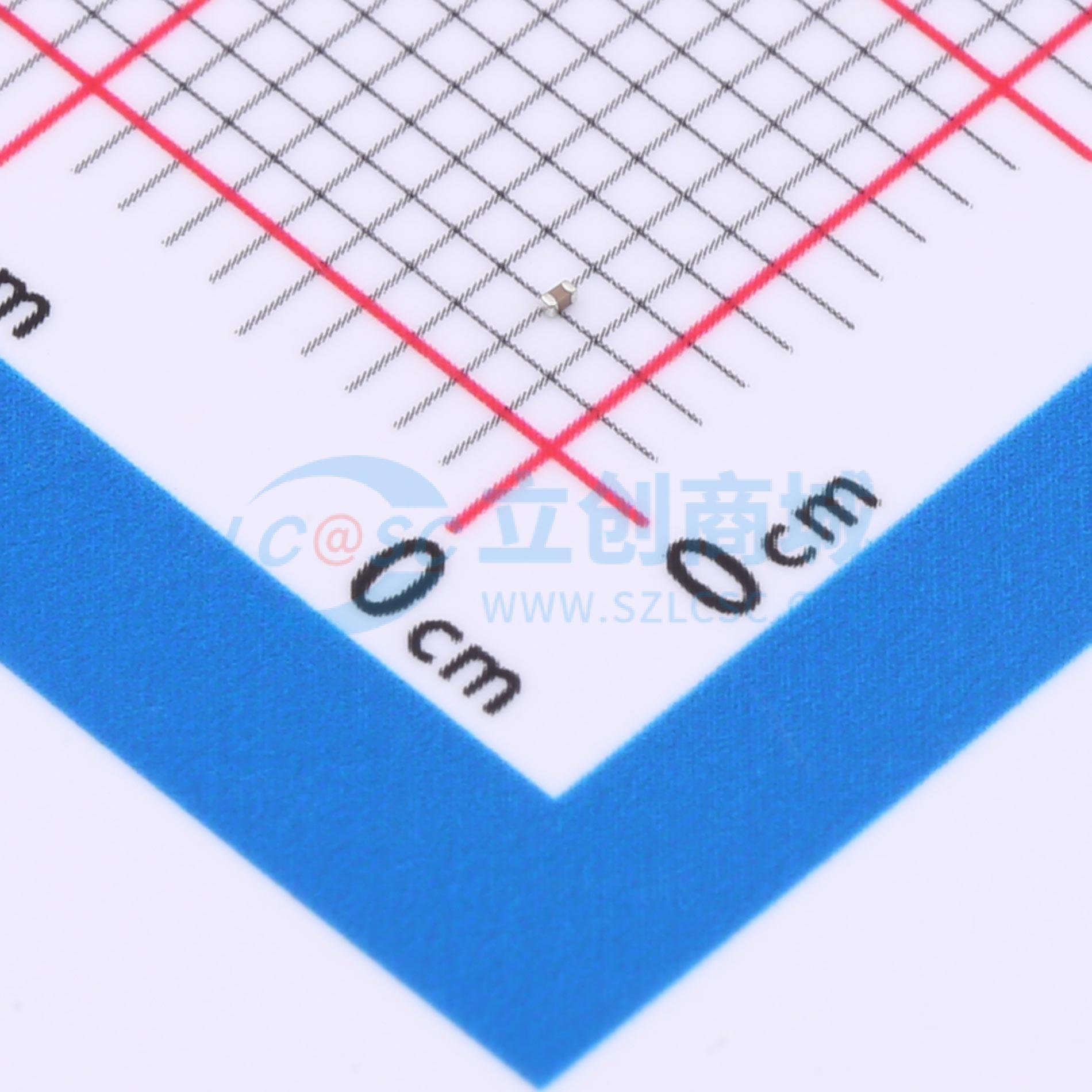 点击查看大图 CSA0201X7R104K6R3ET实物图