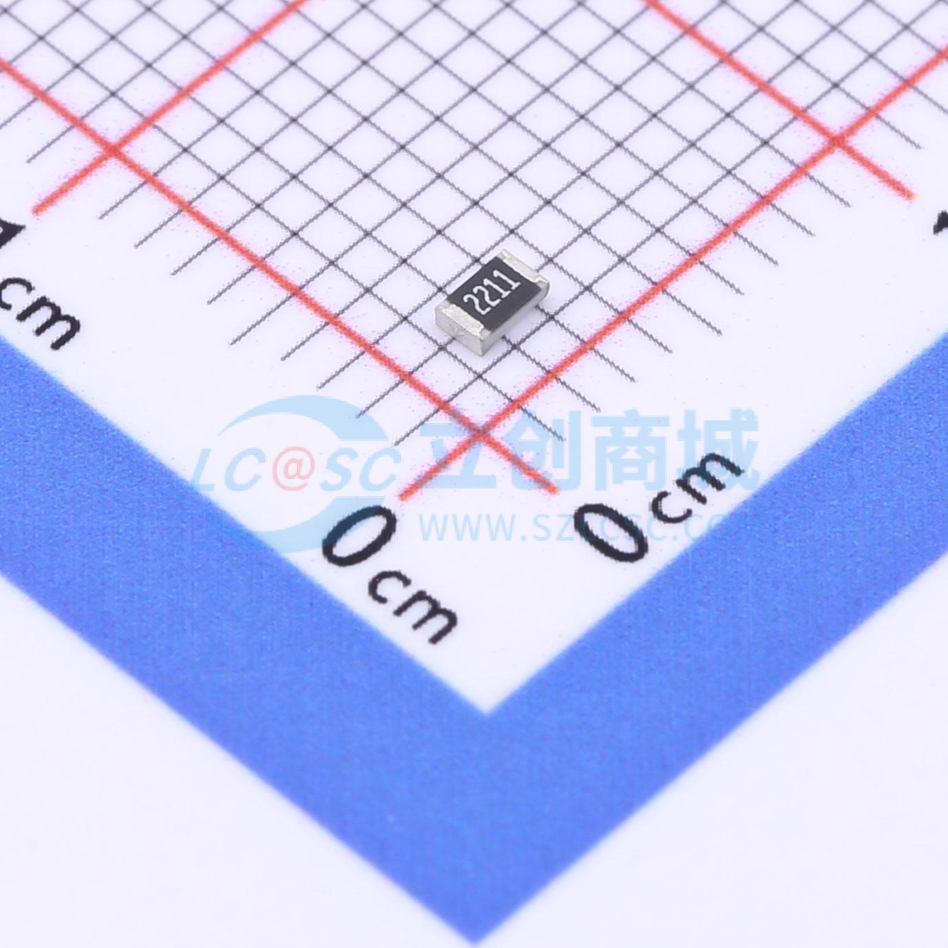 点击查看大图 SCR0805F2K21实物图