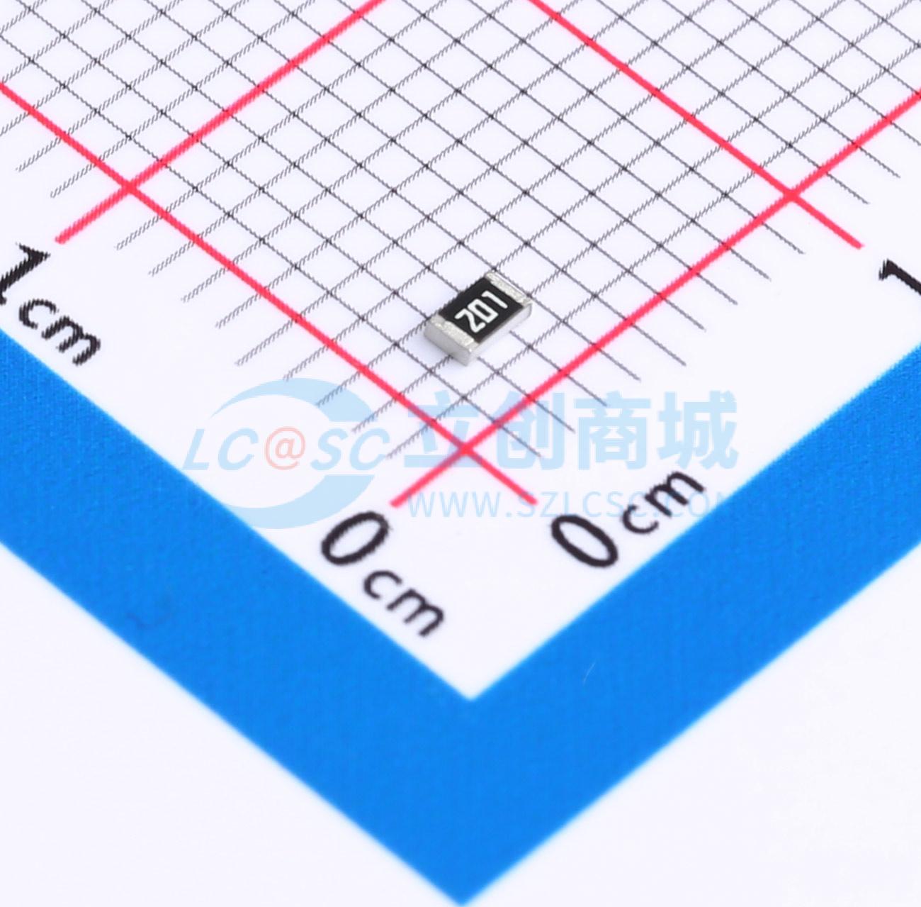 点击查看大图 SC0805J2000F4ANRH实物图
