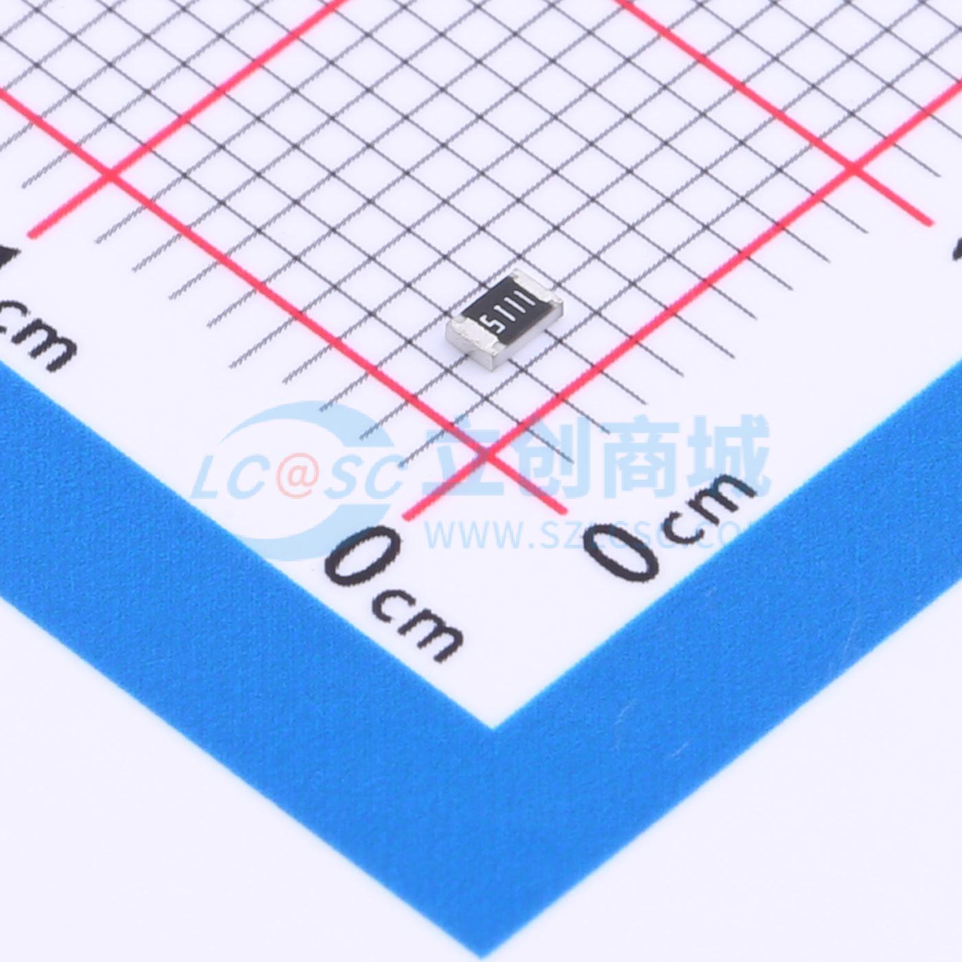点击查看大图 FRC0805F5111TS实物图