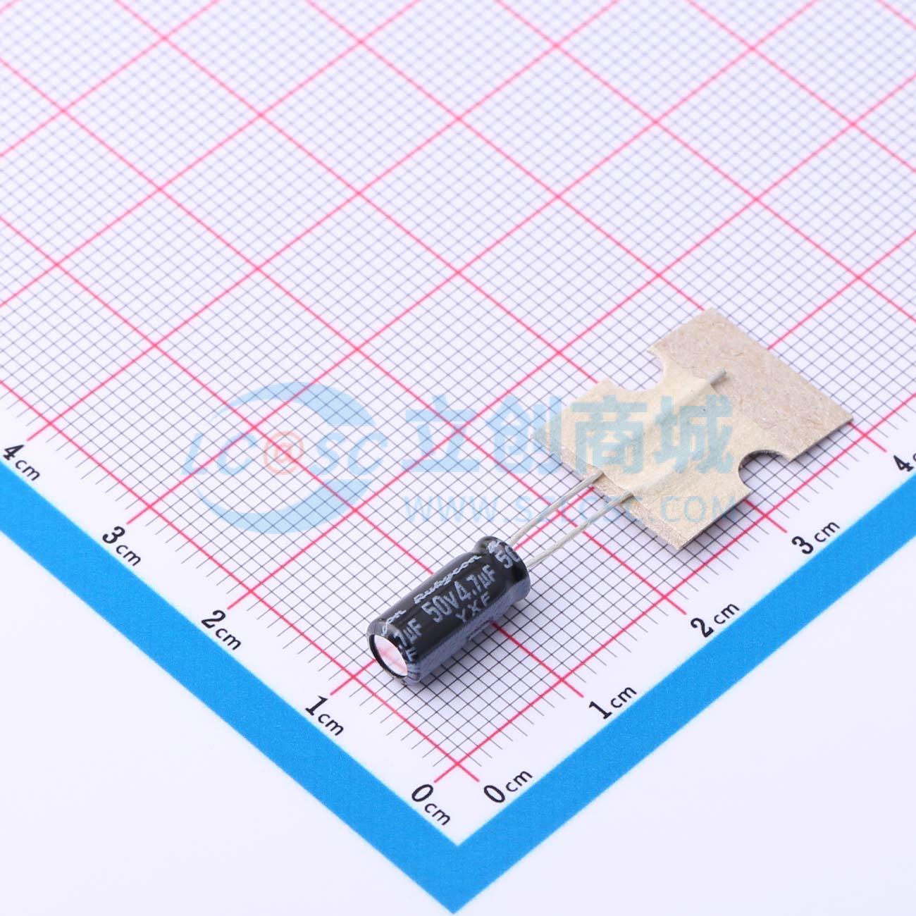 点击查看大图 50YXF4R7MFFCT15X11实物图