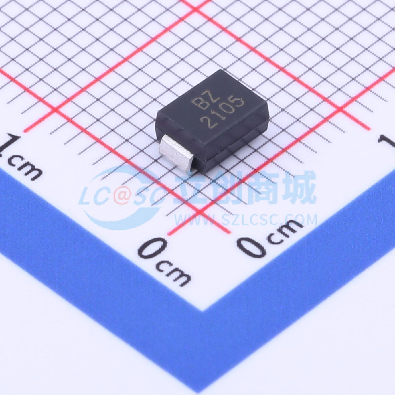 点击查看大图 SMBJ24CA实物图