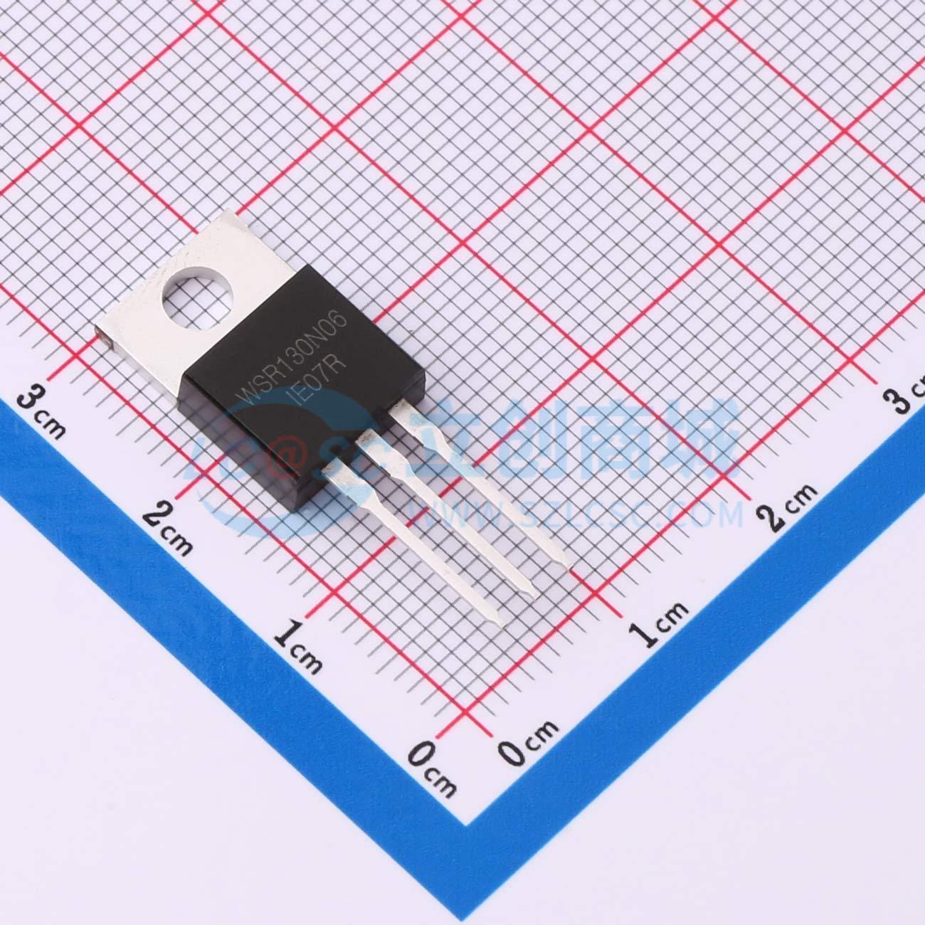 点击查看大图 WSR130N06实物图