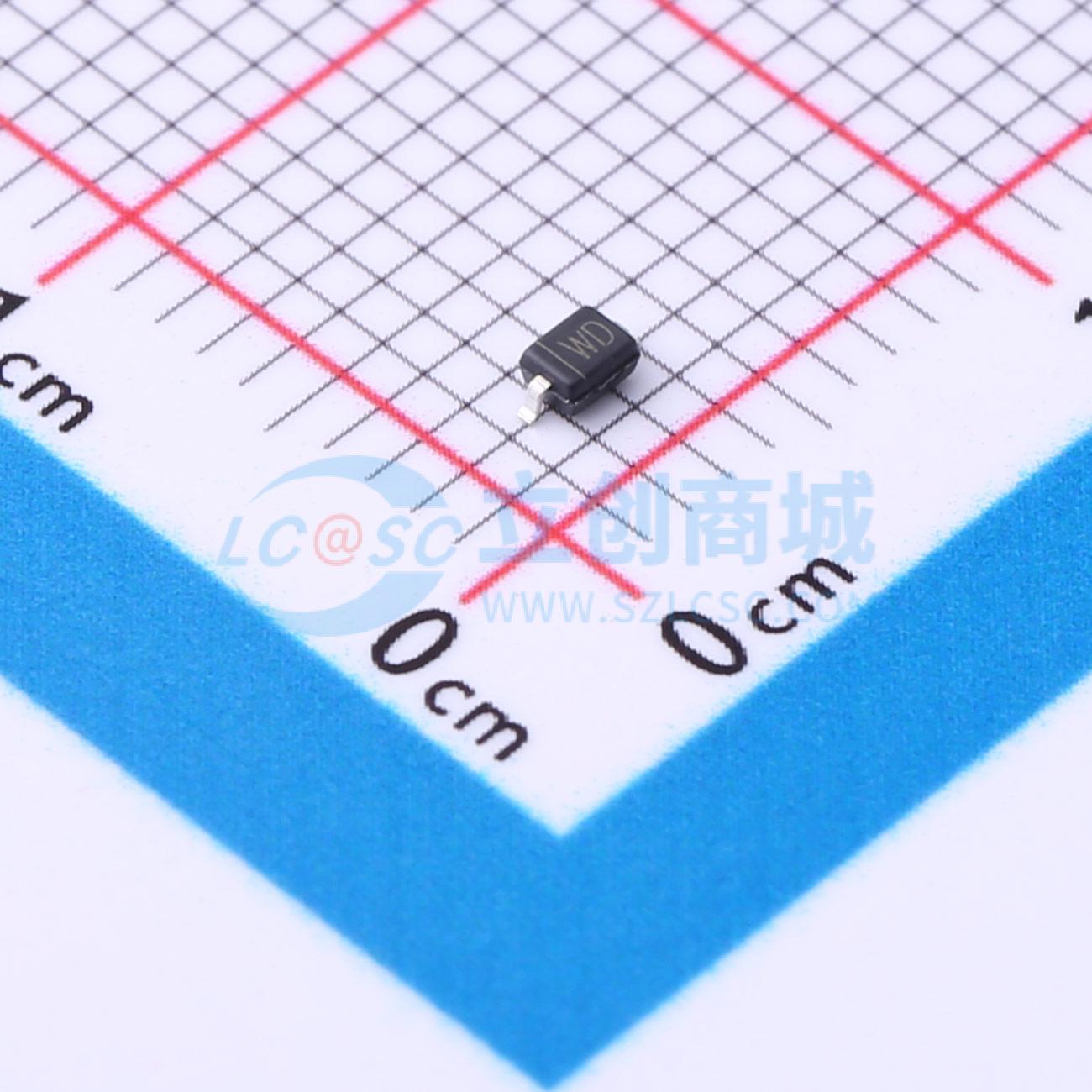 点击查看大图 BZT52C8V2S实物图