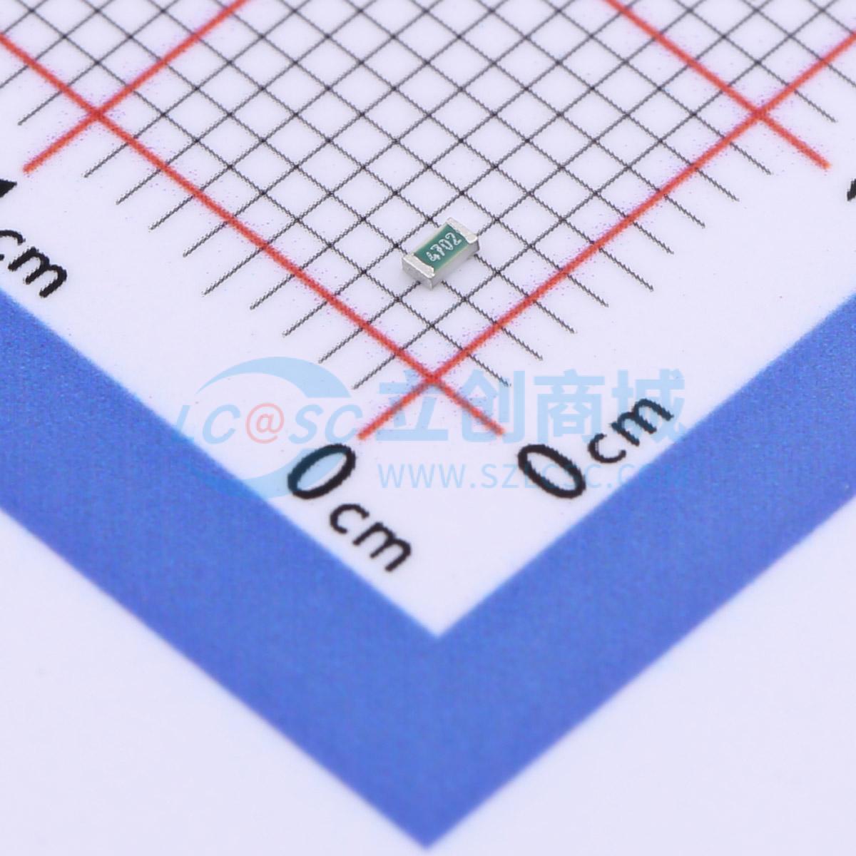 点击查看大图 TNPW060347K0BEEA实物图