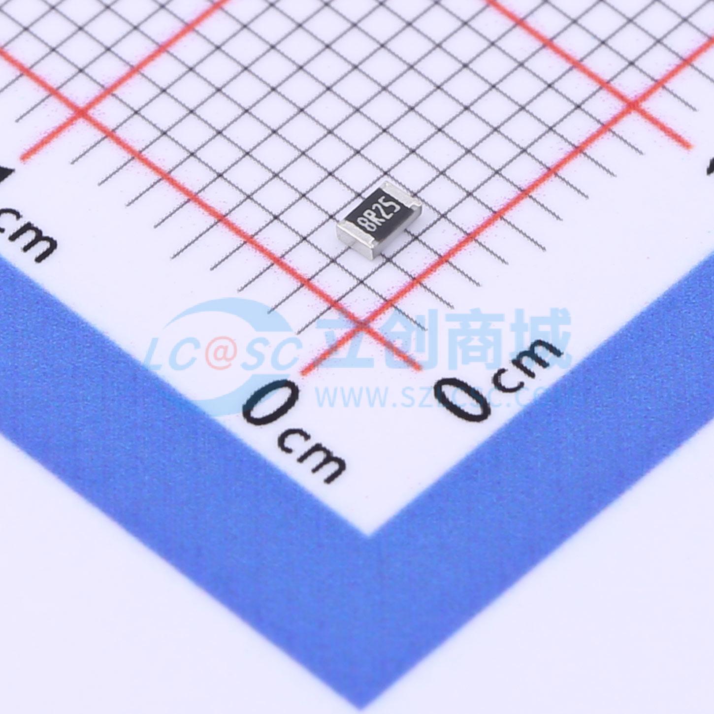 点击查看大图 CR0805F88R25G实物图