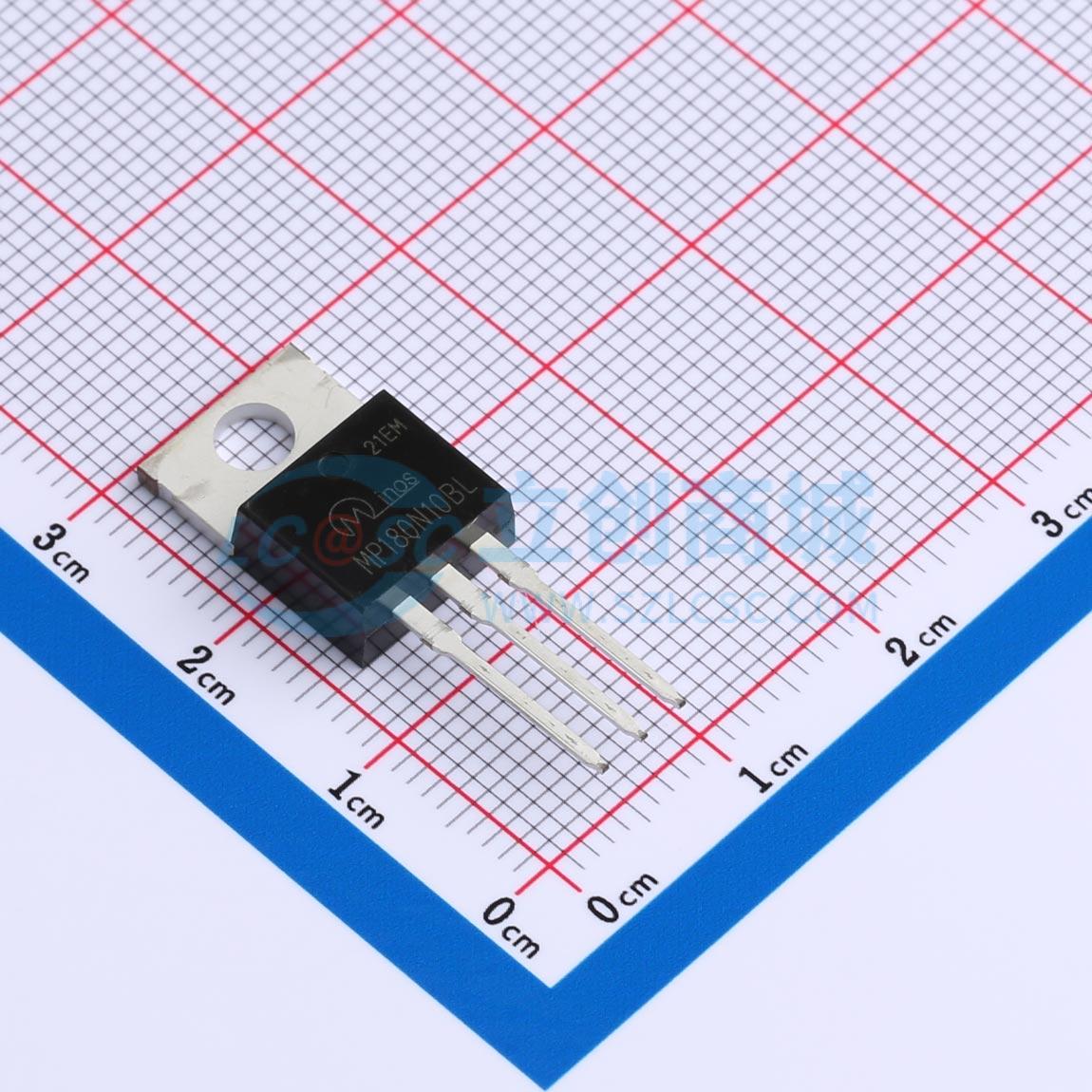 点击查看大图 MPG180N10P实物图
