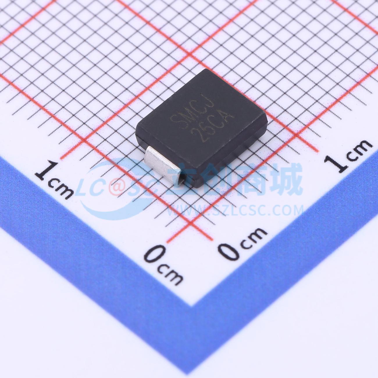 点击查看大图 SMCJ26CA实物图