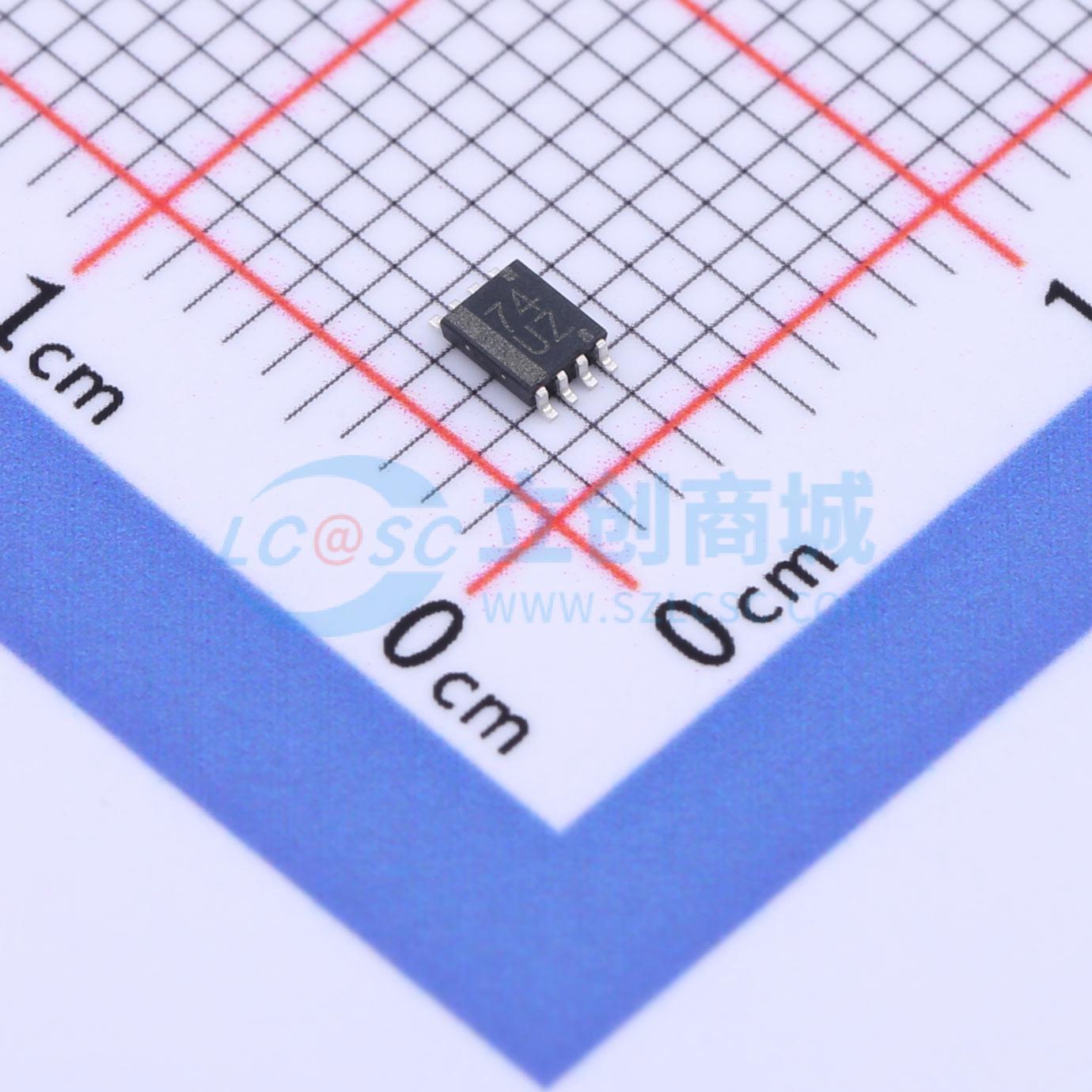 点击查看大图 SN74AUC1G74DCUR实物图