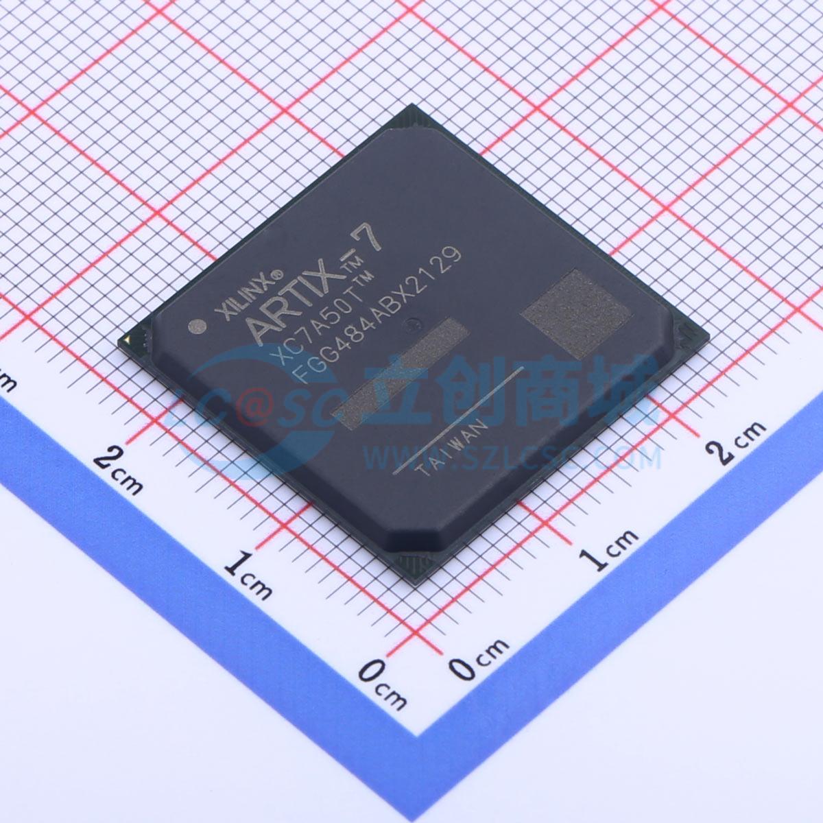 点击查看大图 XC7A50T-2FGG484C实物图