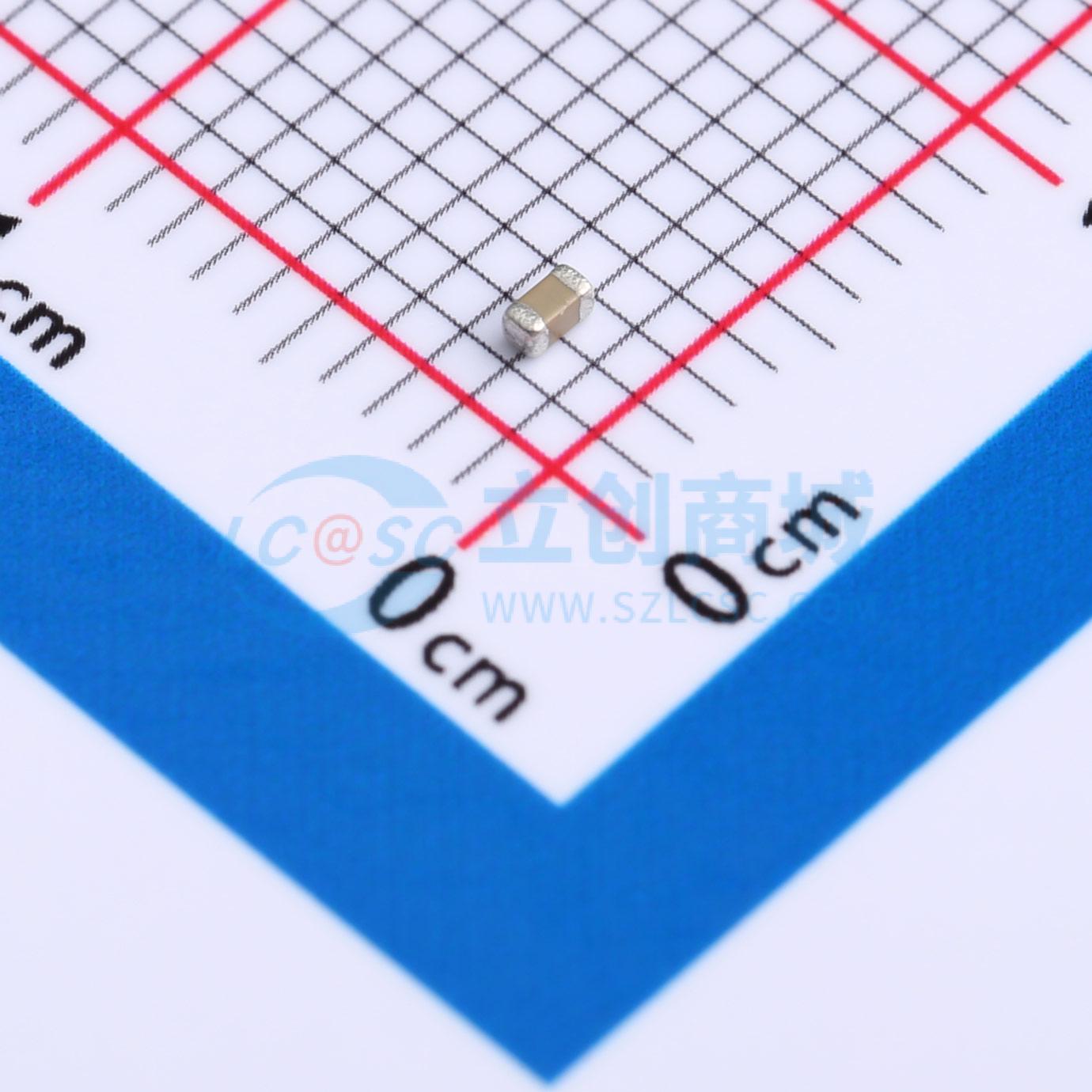 CC0603MRX7R9BB222实物图