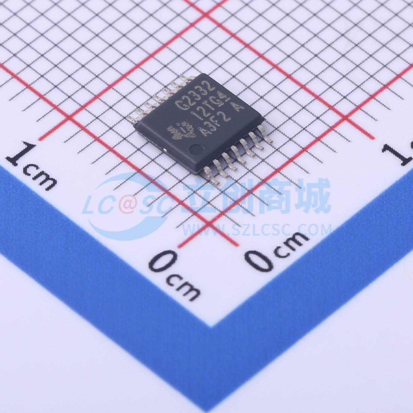 MSP430G2332IPW14R实物图