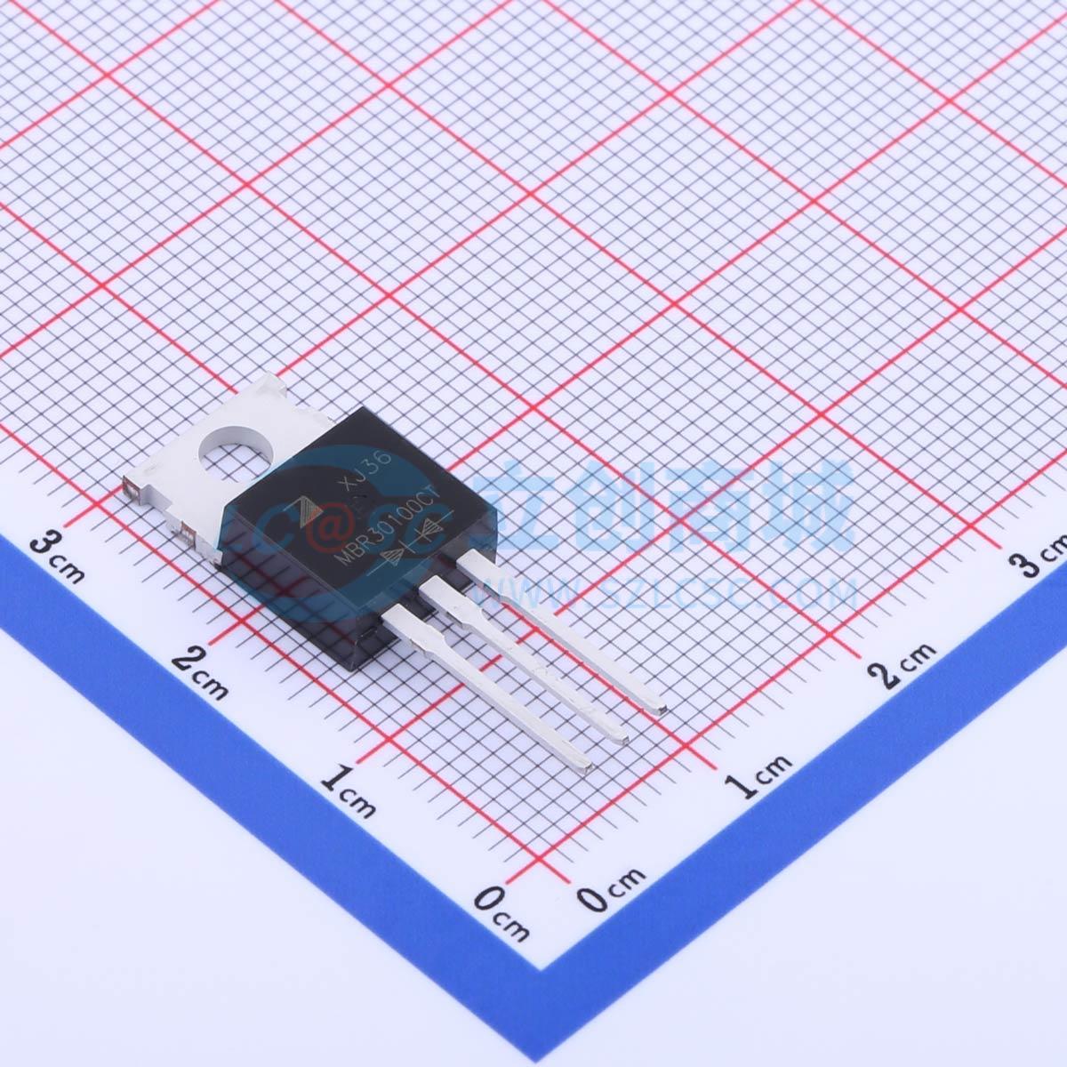 点击查看大图 MBR30100CT实物图