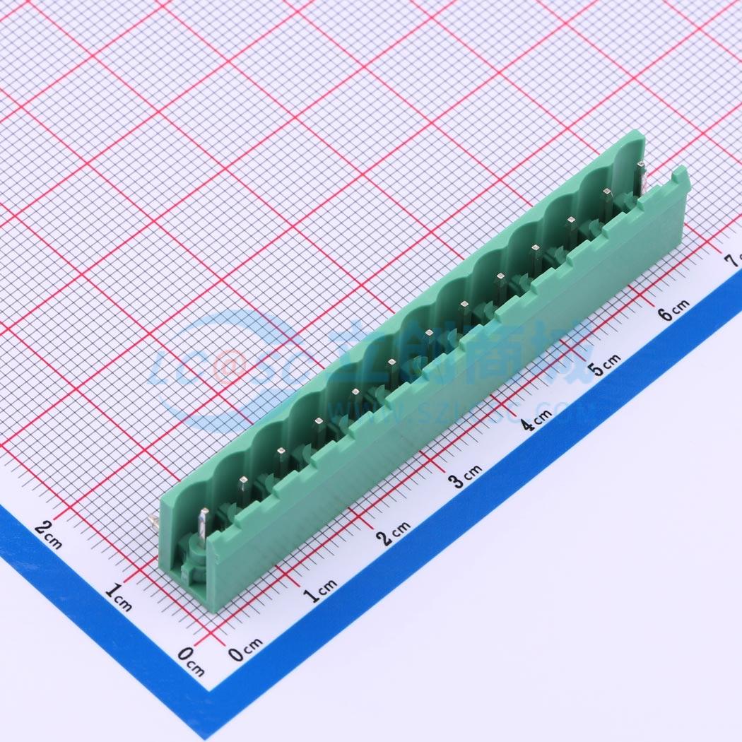 点击查看大图 MX2EDGR-5.08-13P-GN01-Cu-A实物图