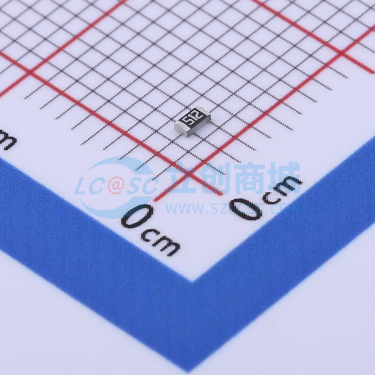 点击查看大图 AF0603JR-075K1L实物图