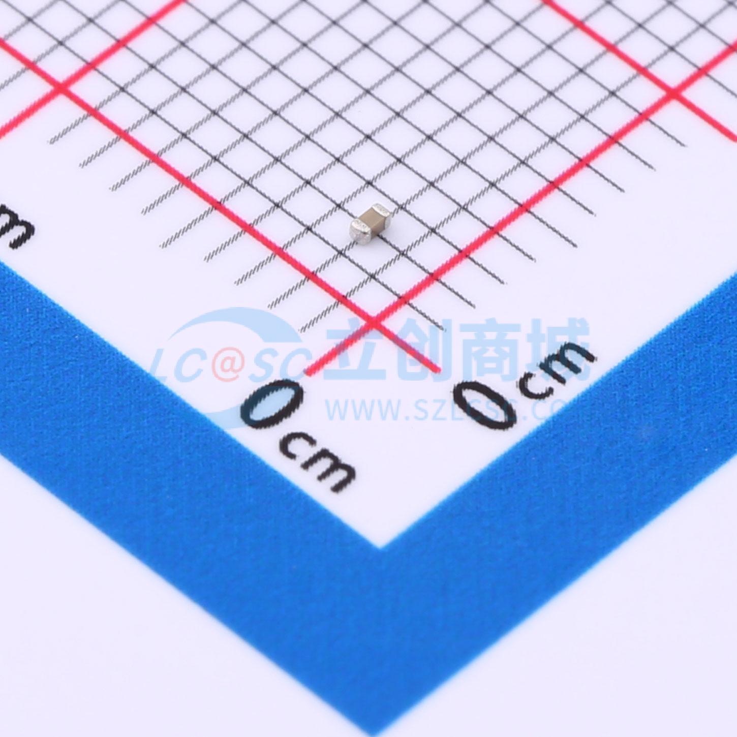 点击查看大图 CC0402KRX5R5BB103实物图