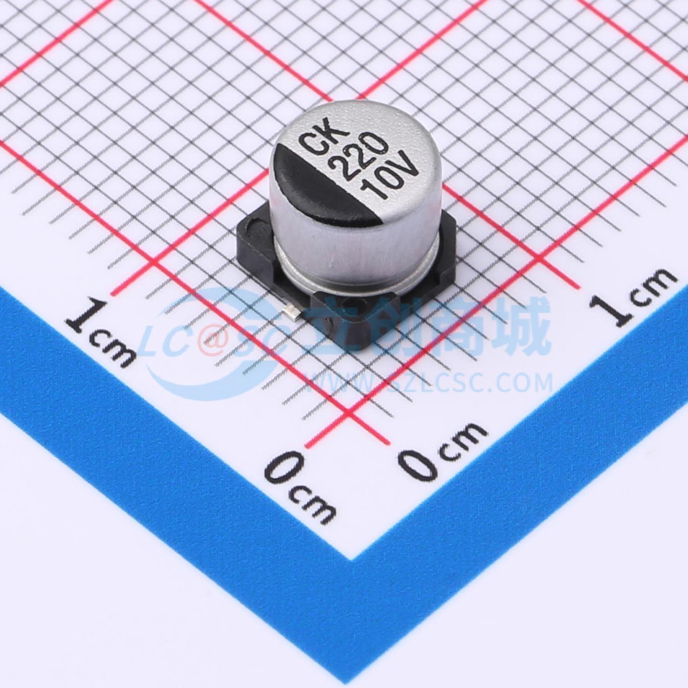 点击查看大图 CK220UF10V167RV0141实物图