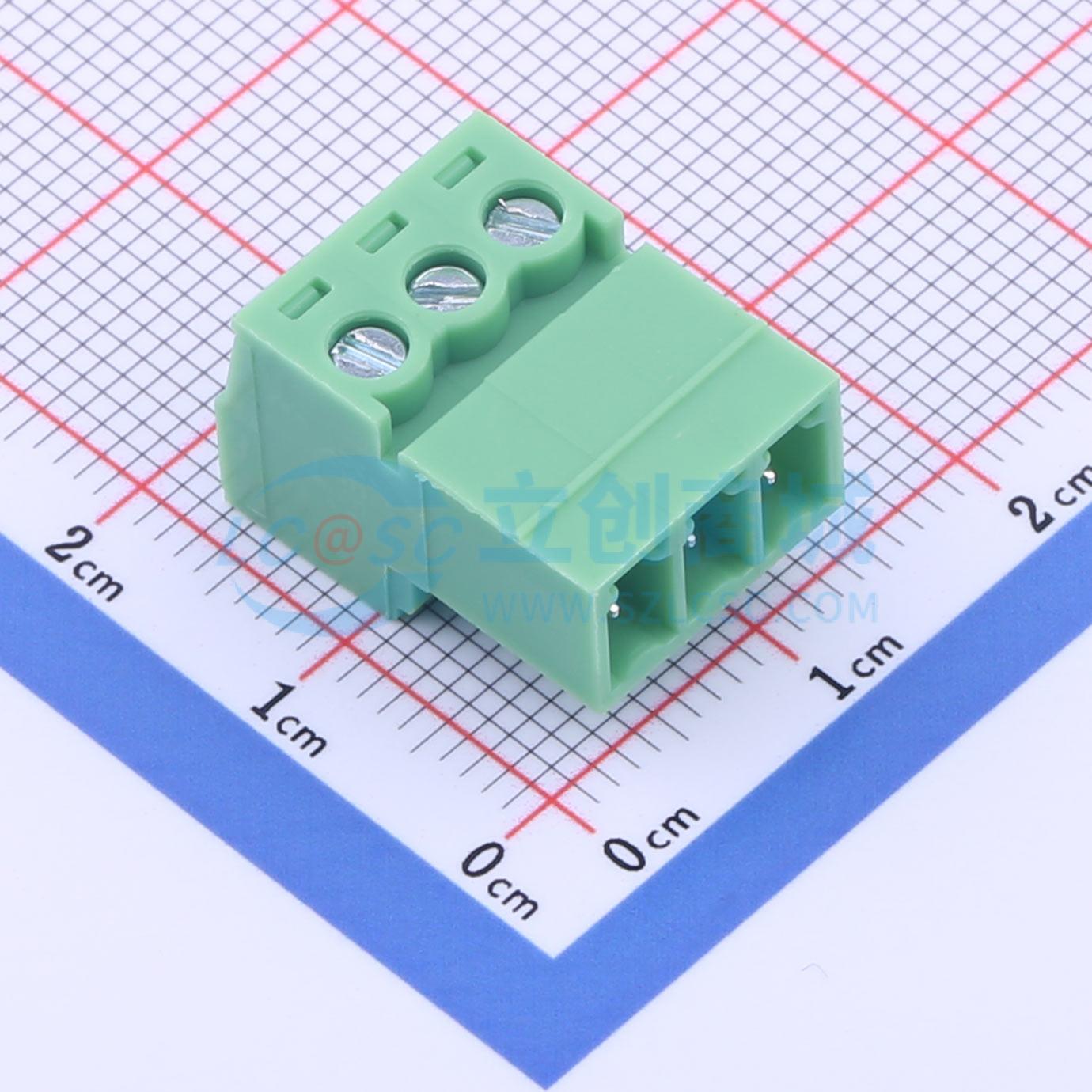 点击查看大图 KF2EDGRK-3.81-3P实物图