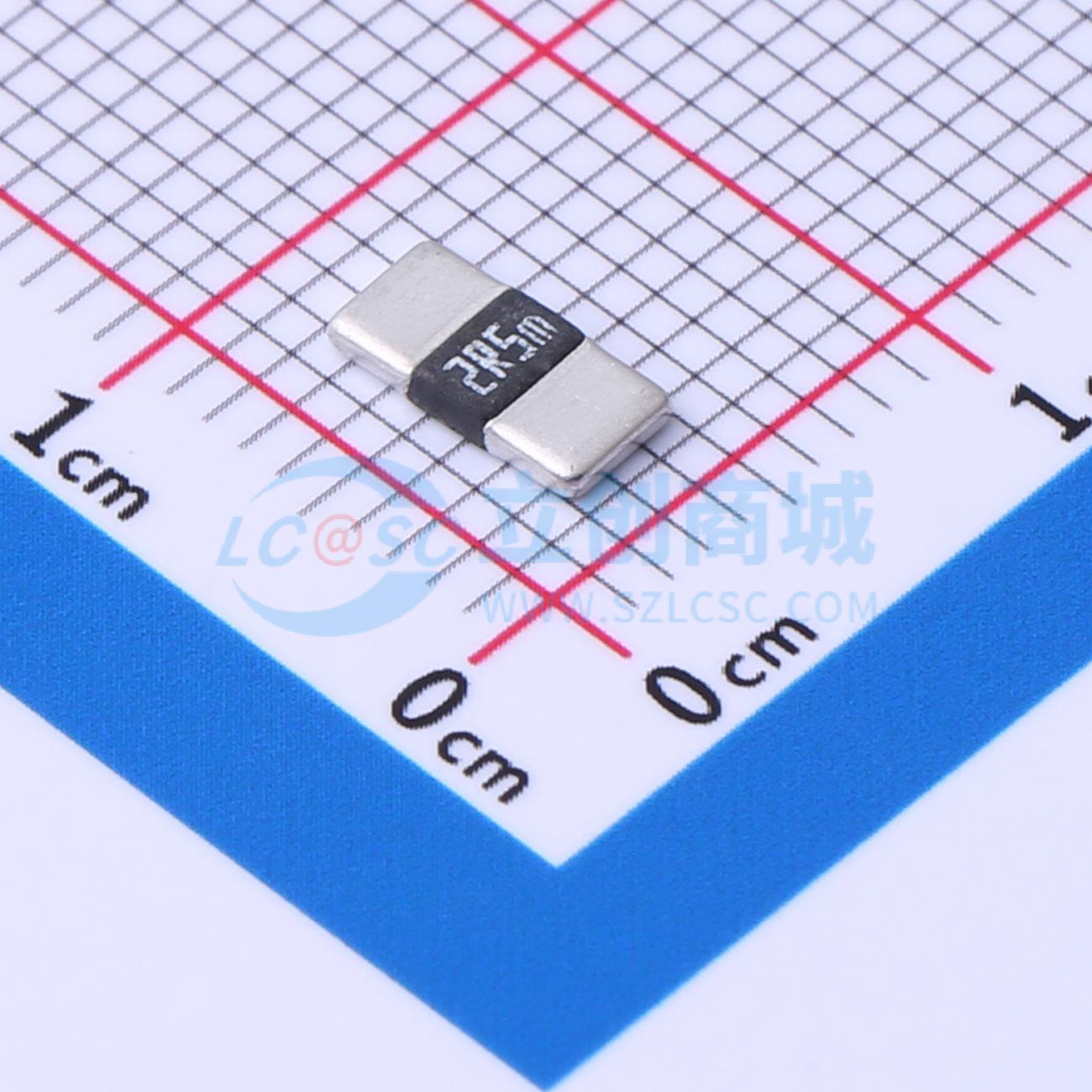 点击查看大图 HoLLRX2512-2W-2.5mR-1%实物图