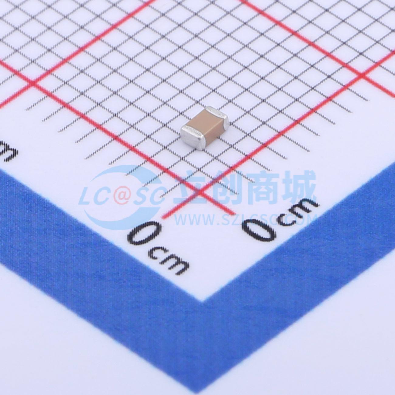 点击查看大图 HV0805X7R681K501NT实物图