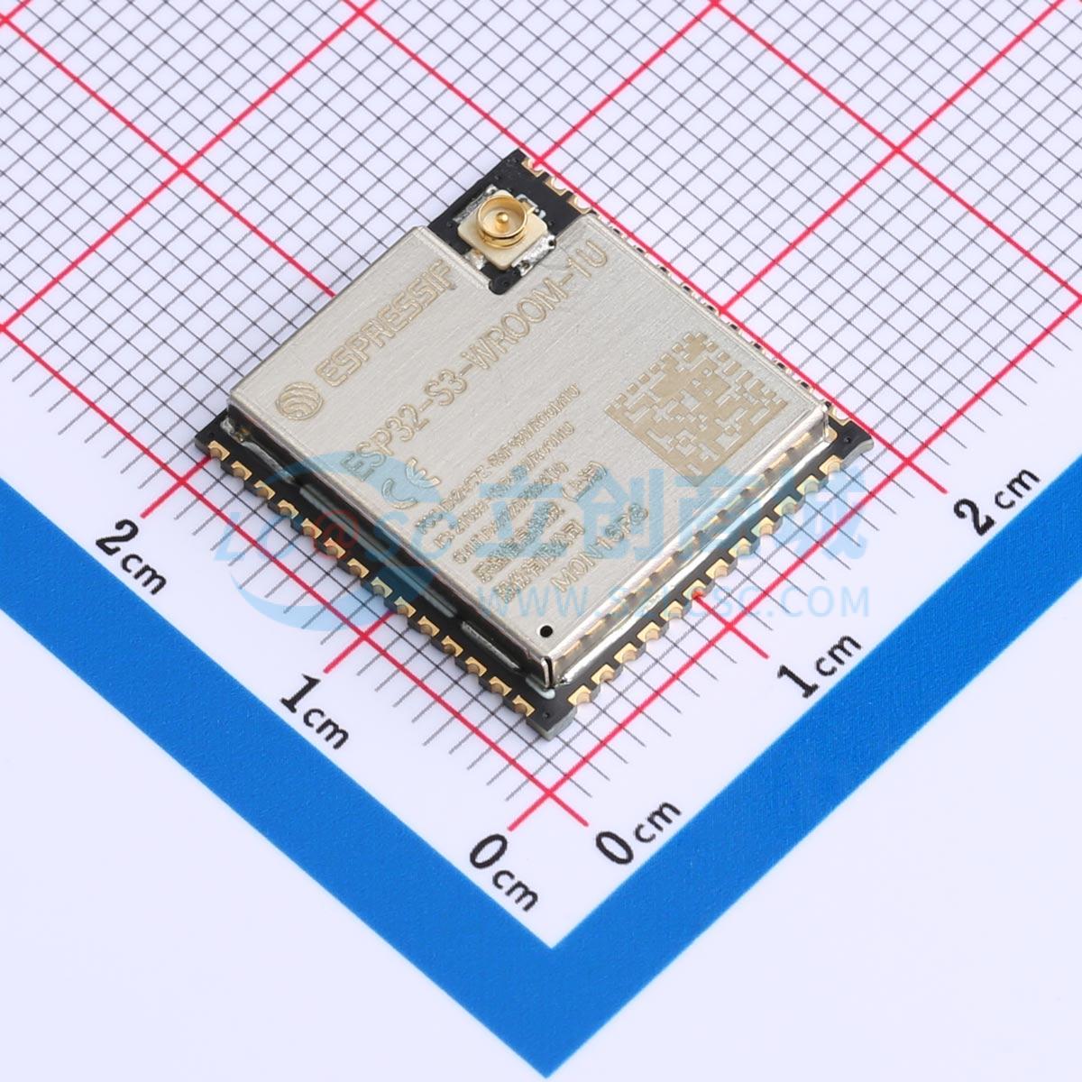 ESP32-S3-WROOM-1U-N16R8实物图