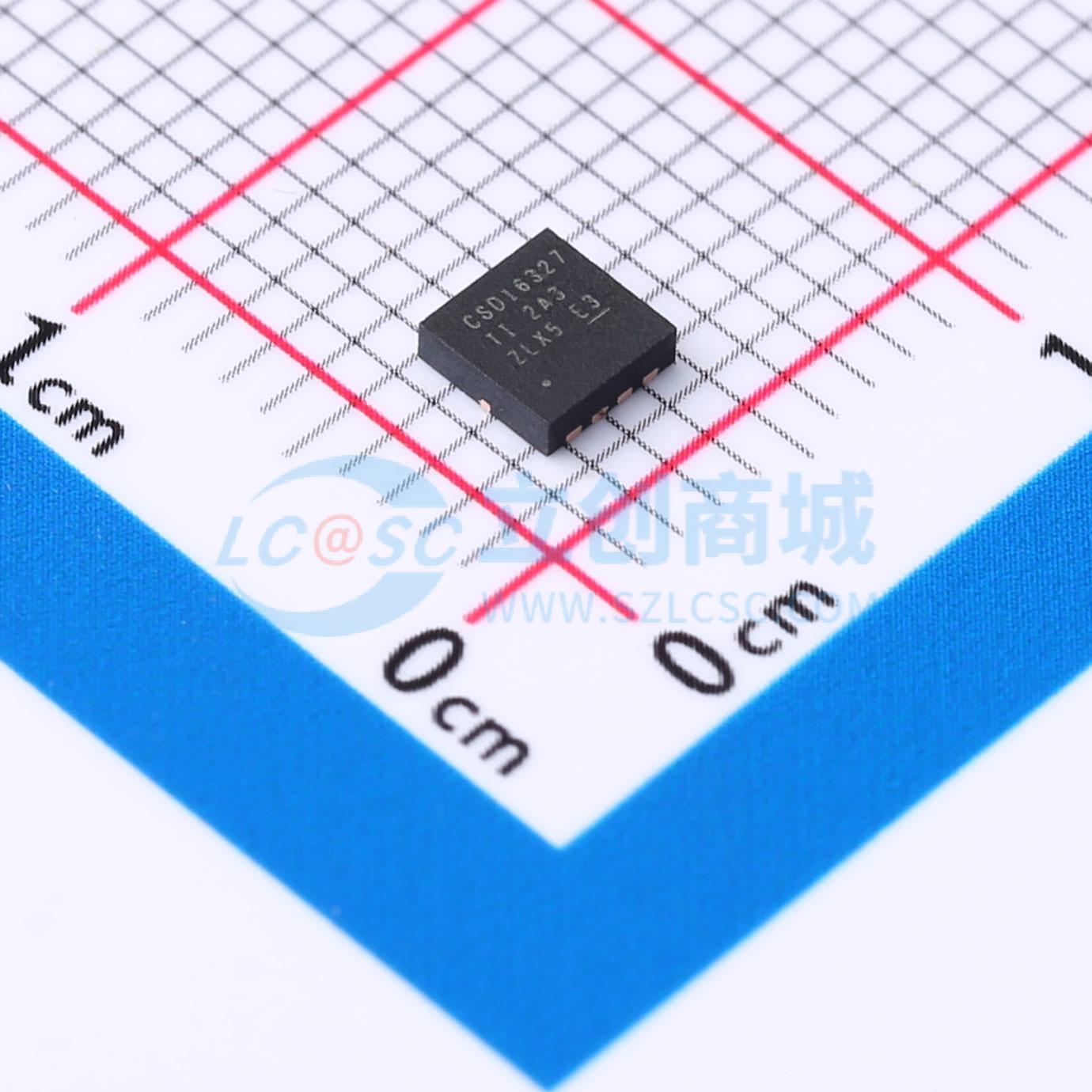 点击查看大图 CSD16327Q3实物图