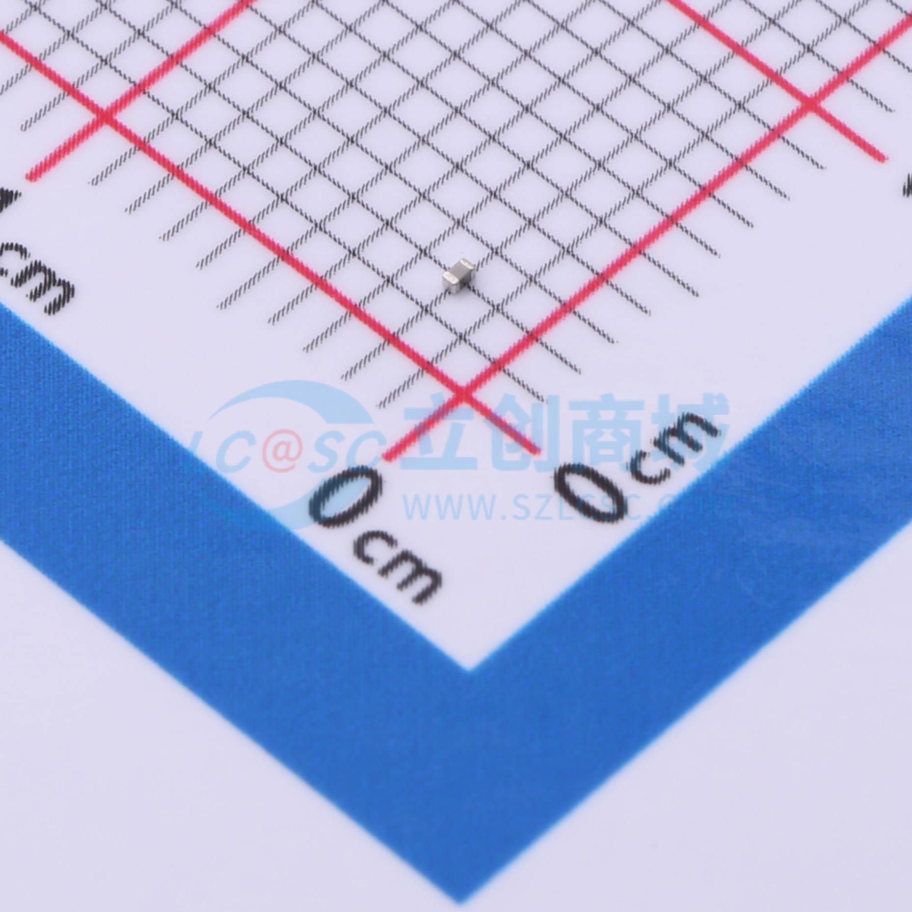 点击查看大图 0201X225M100CT实物图