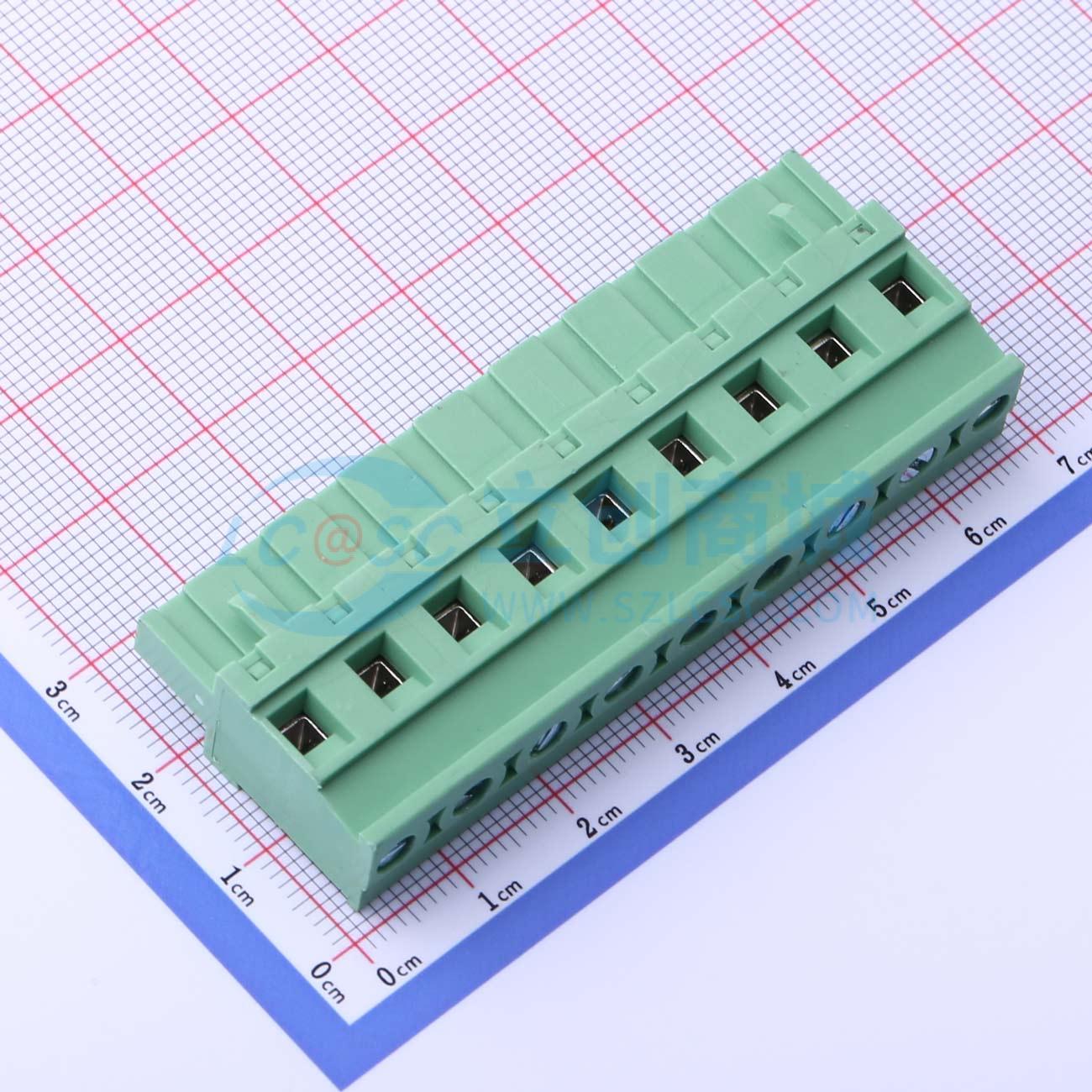 点击查看大图 DB2EKA-7.62-9P-GN-S实物图