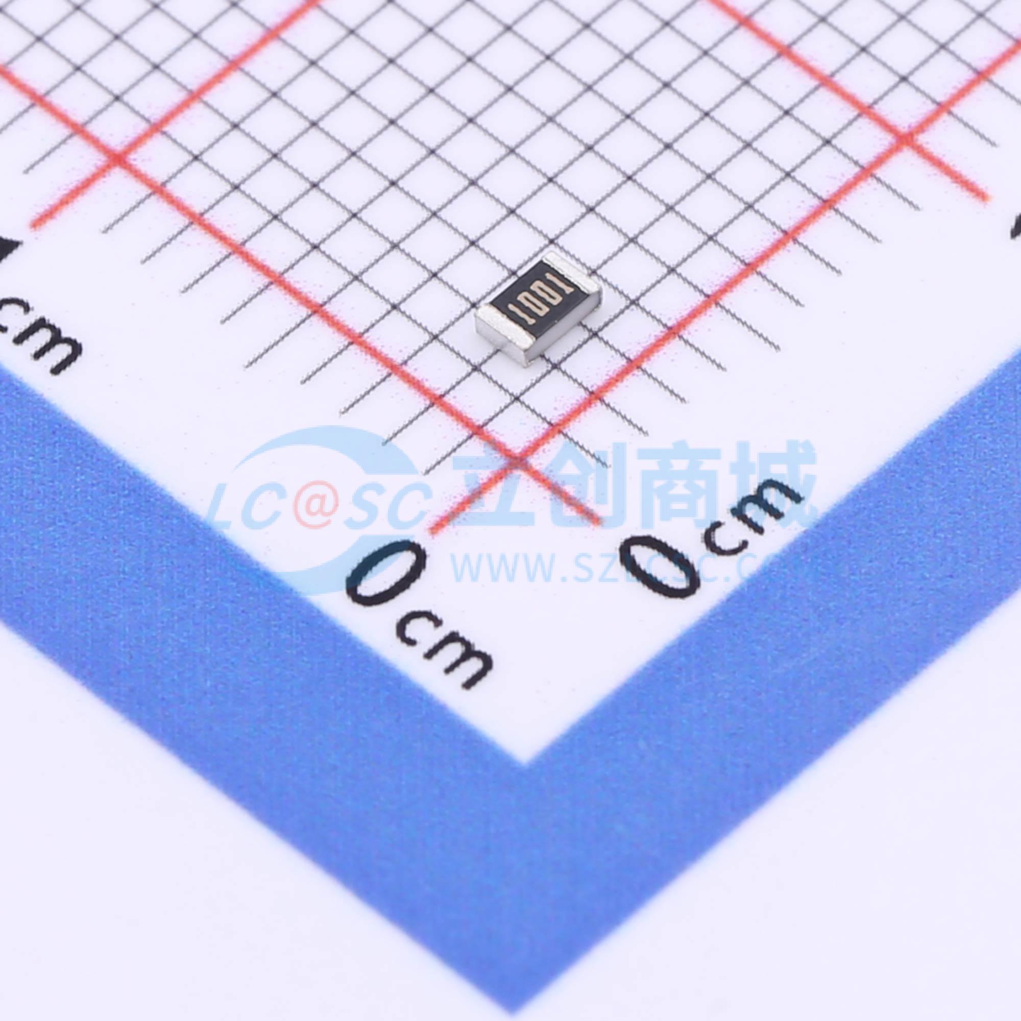 HoAR0805-1/8W-1KR-0.1%-TCR25实物图