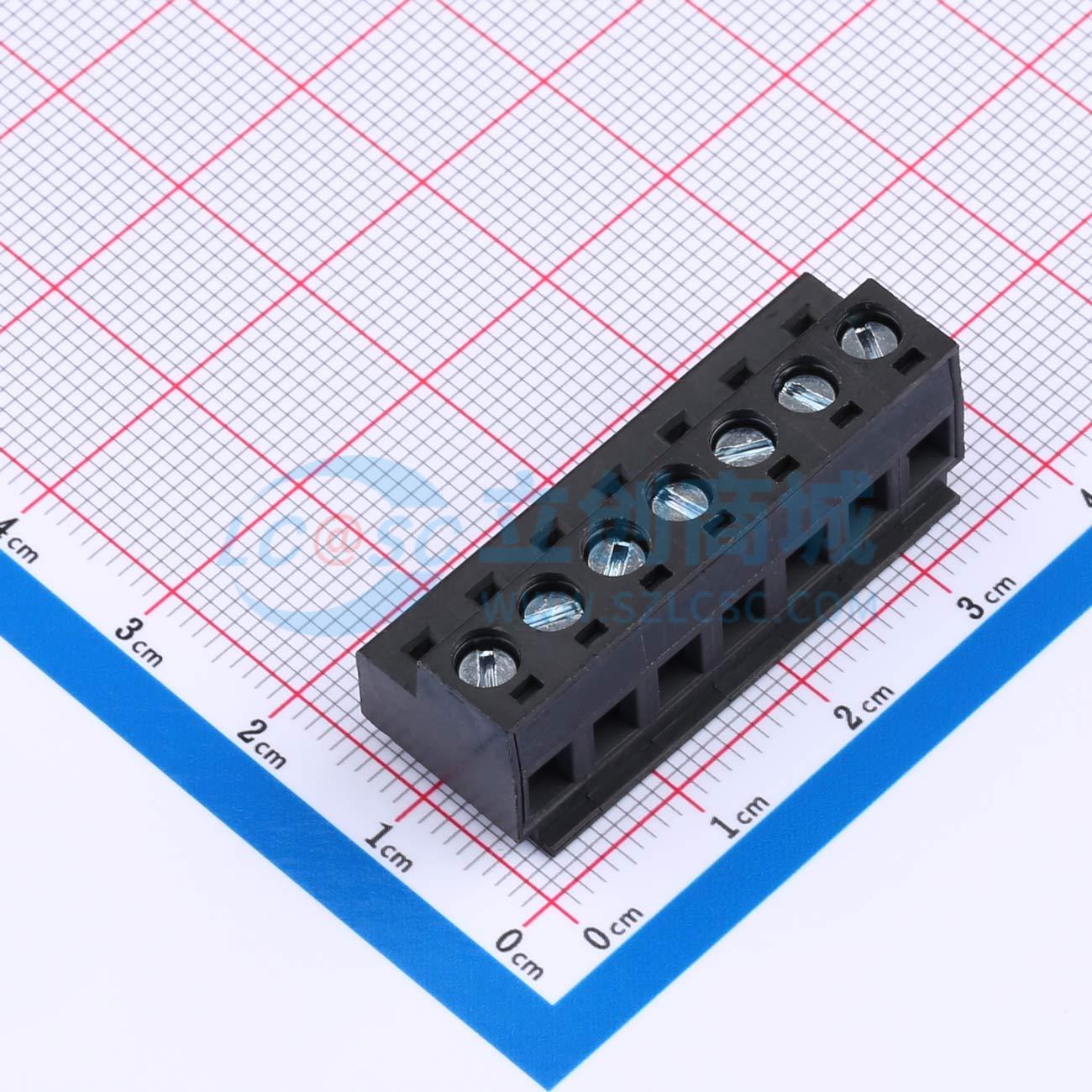 DB331K-5.0-7P-BK-S实物图