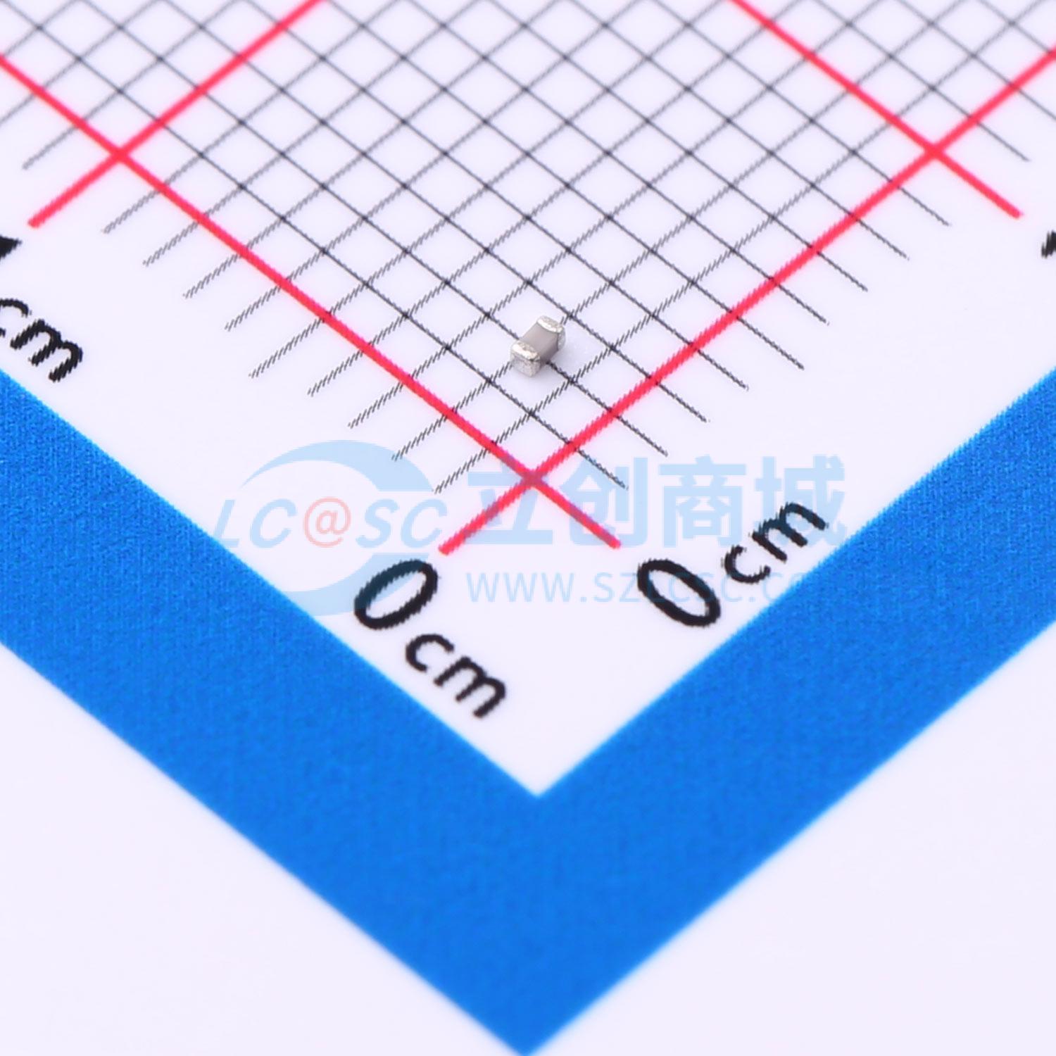 点击查看大图 HGC0402G0390J500NTEJ实物图