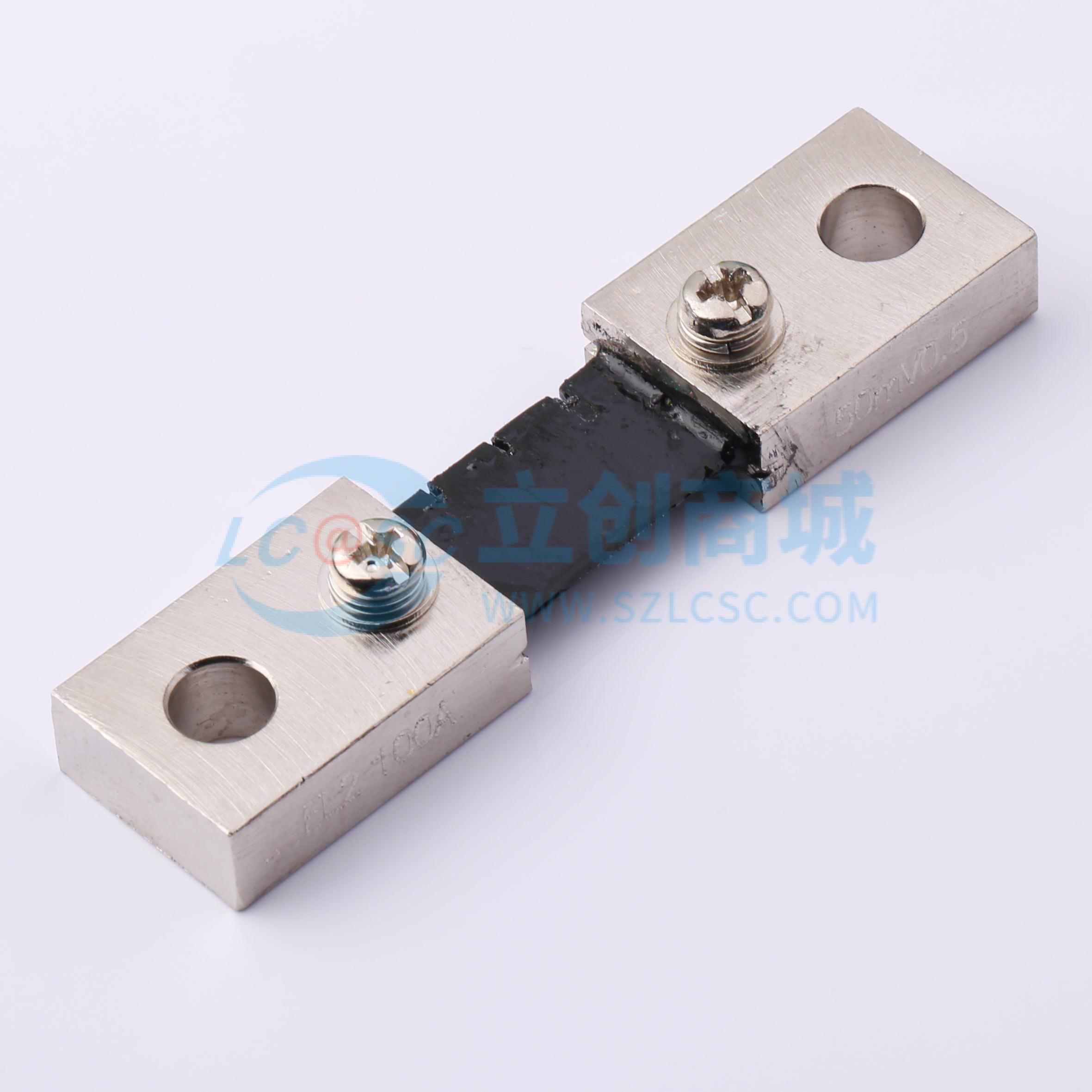 点击查看大图 HoFL2-100A-50mV-0.5%实物图