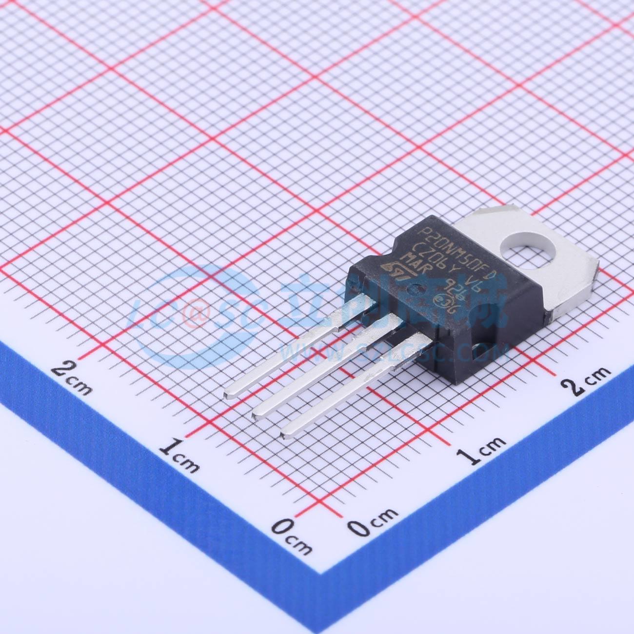 点击查看大图 STP20NM50FD实物图
