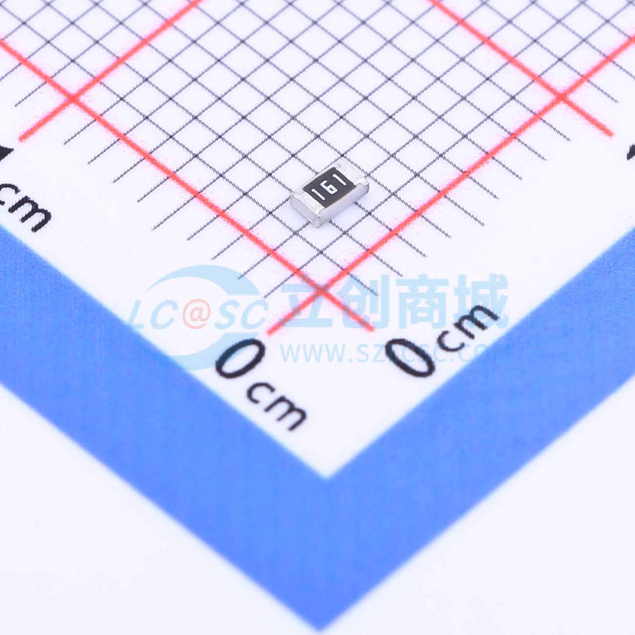 点击查看大图 FRC0805J161TSD实物图