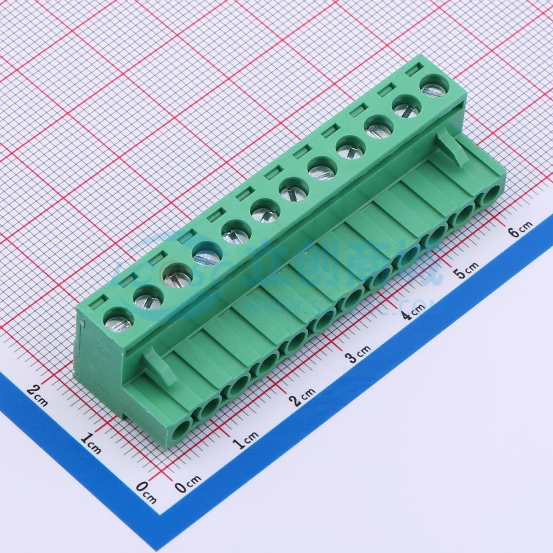 点击查看大图 MX2EDGK-5.08-12P-GN01-Cu-Y-A实物图