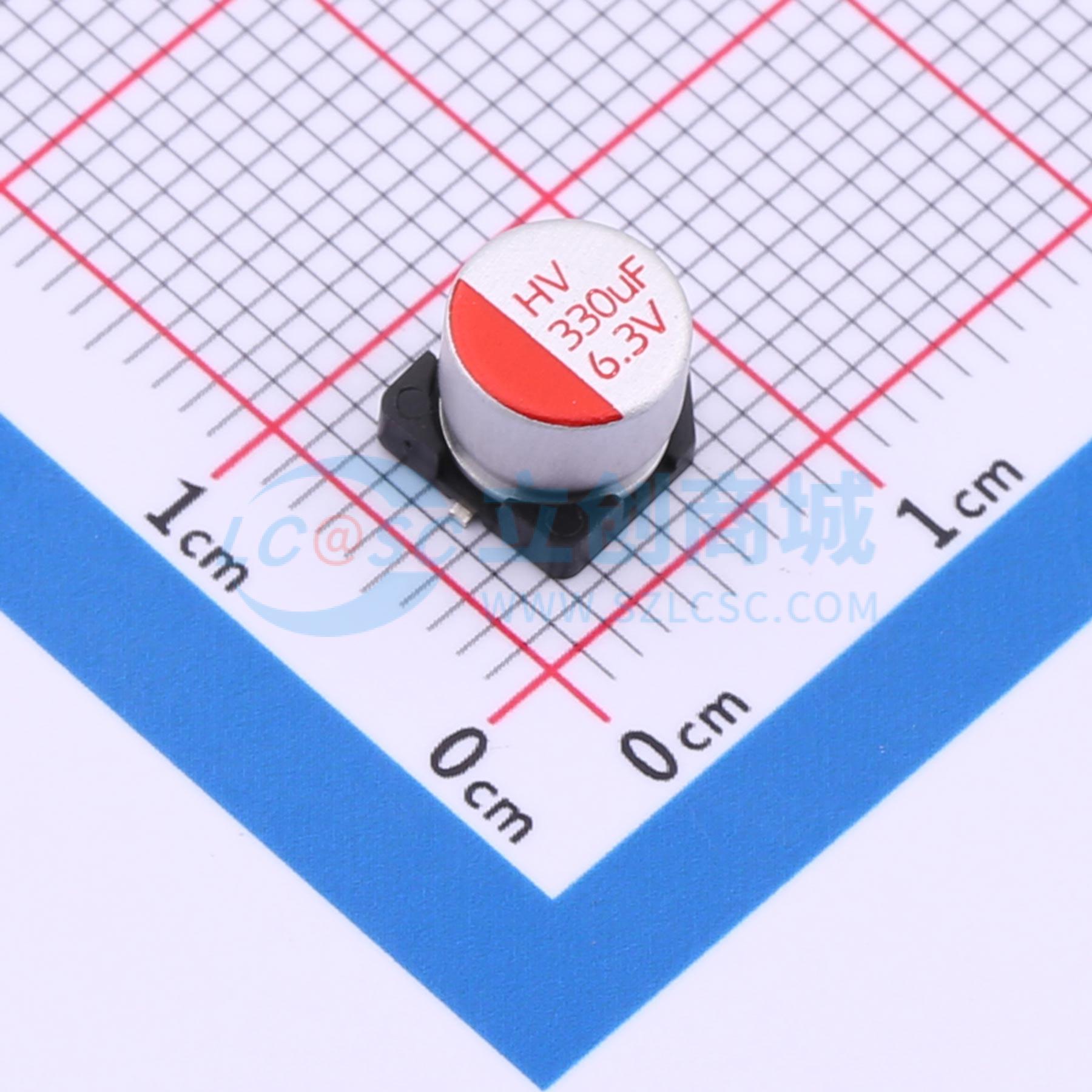 点击查看大图 HV0J337M0605PZ实物图