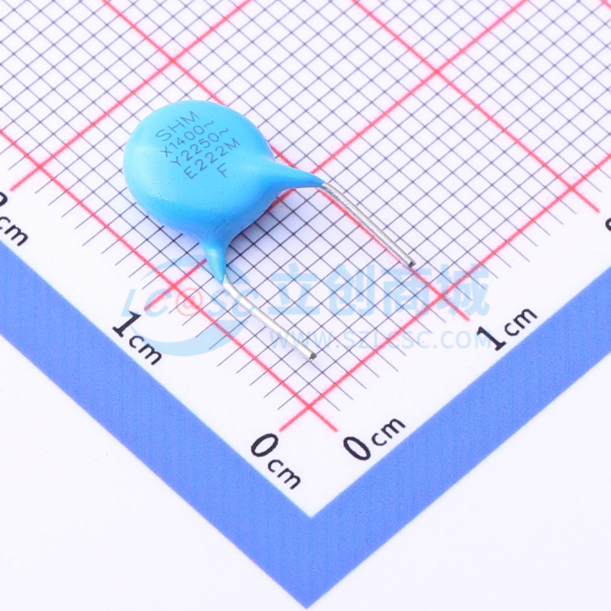 点击查看大图 DCF222M34Y5UQ66L7A0实物图