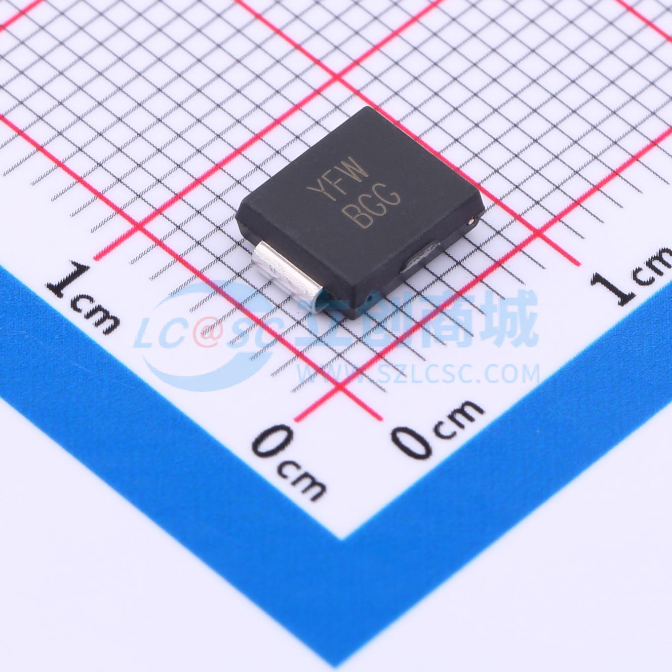 点击查看大图 SMCJ58CA实物图