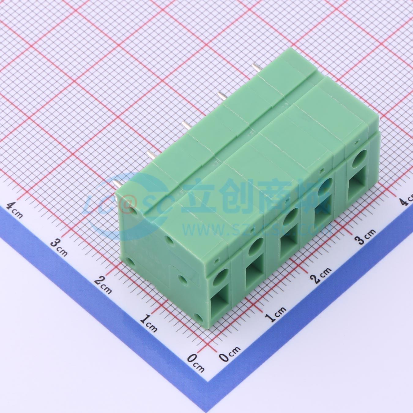 KF105V-7.5-5P实物图