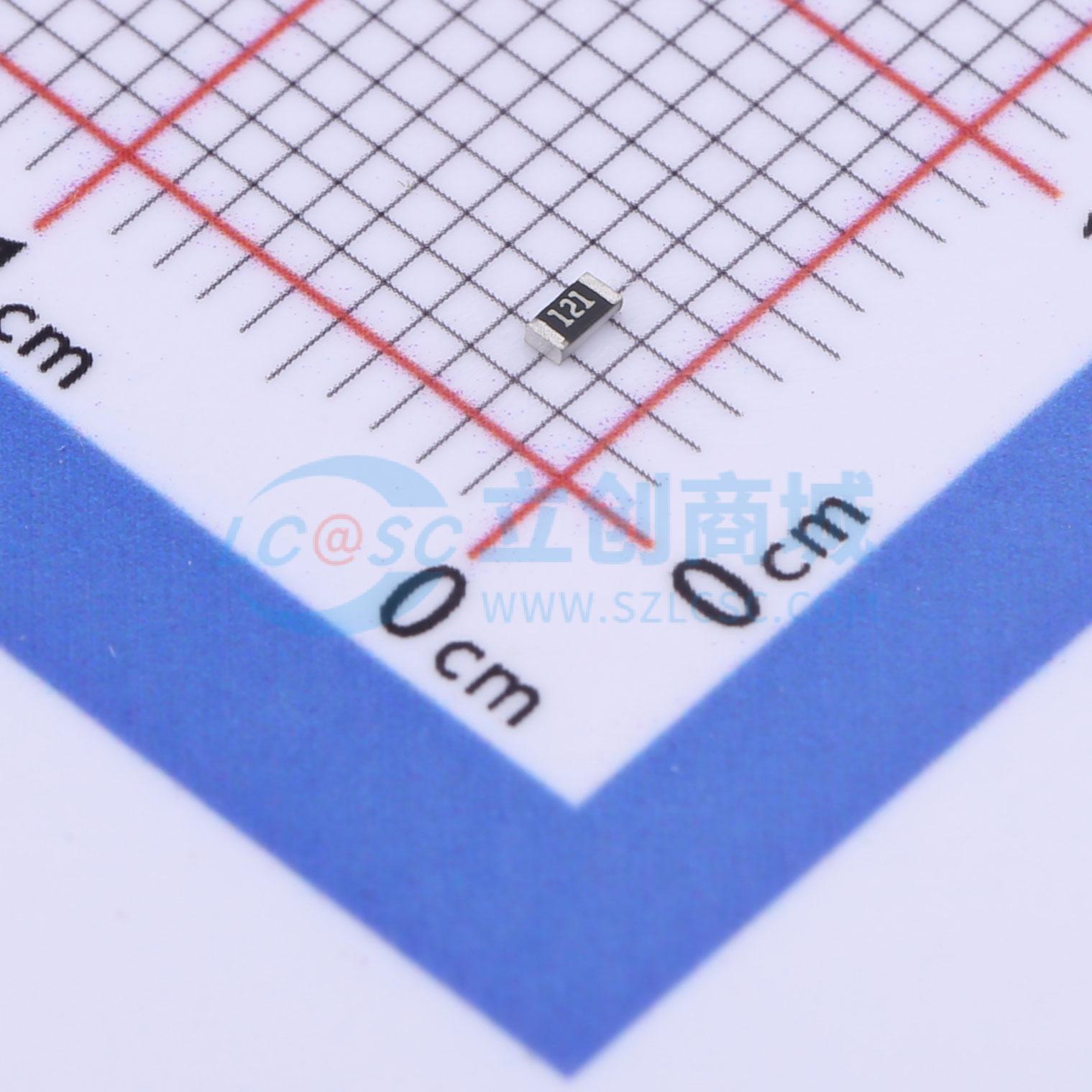 SCR0603J120R实物图