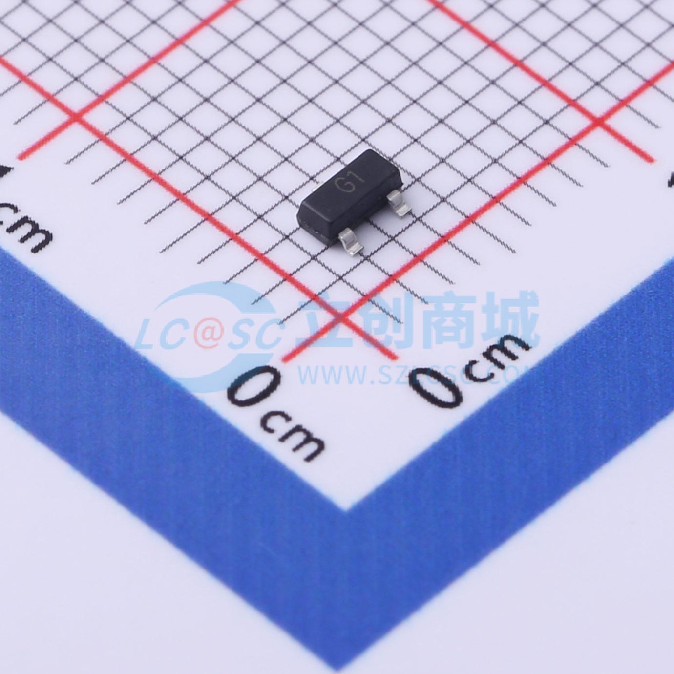 点击查看大图 MMBT5551实物图