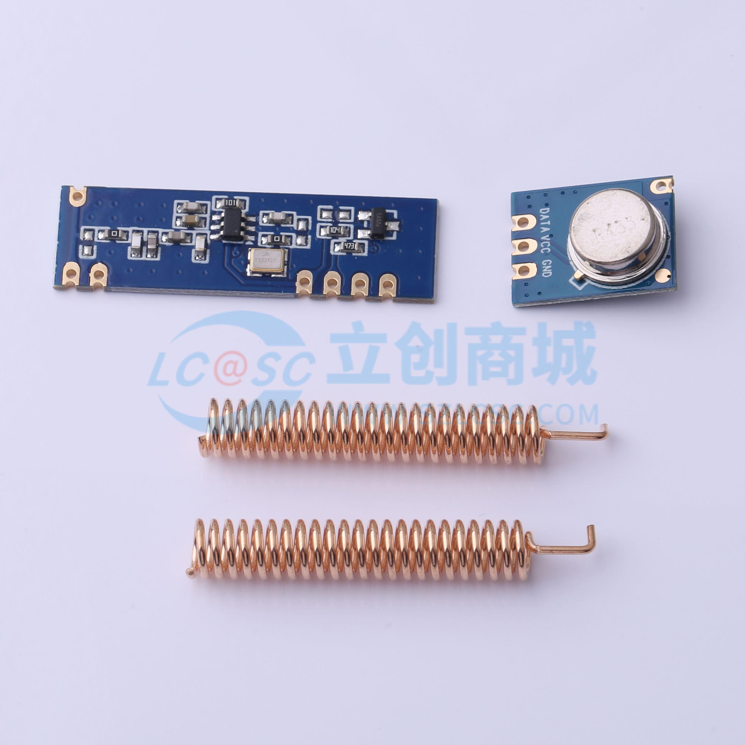 点击查看大图 STX882-433MHZ+SRX882S-433MHZ+SW433-TH32实物图
