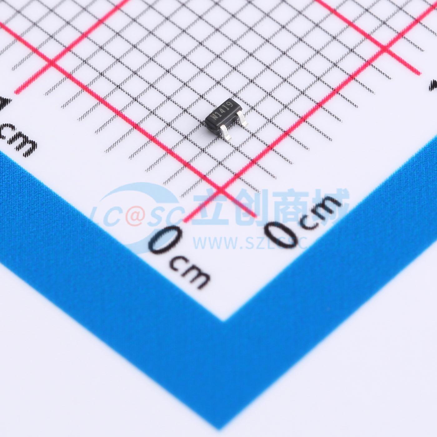 点击查看大图 DDTC114YE-7-F实物图