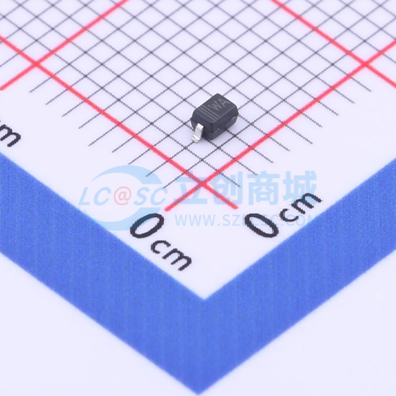 点击查看大图 BZT52C6V2S实物图