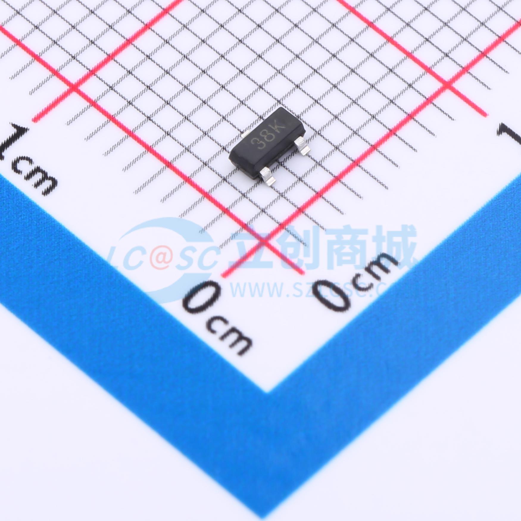 点击查看大图 BSS138-7-F-ES实物图