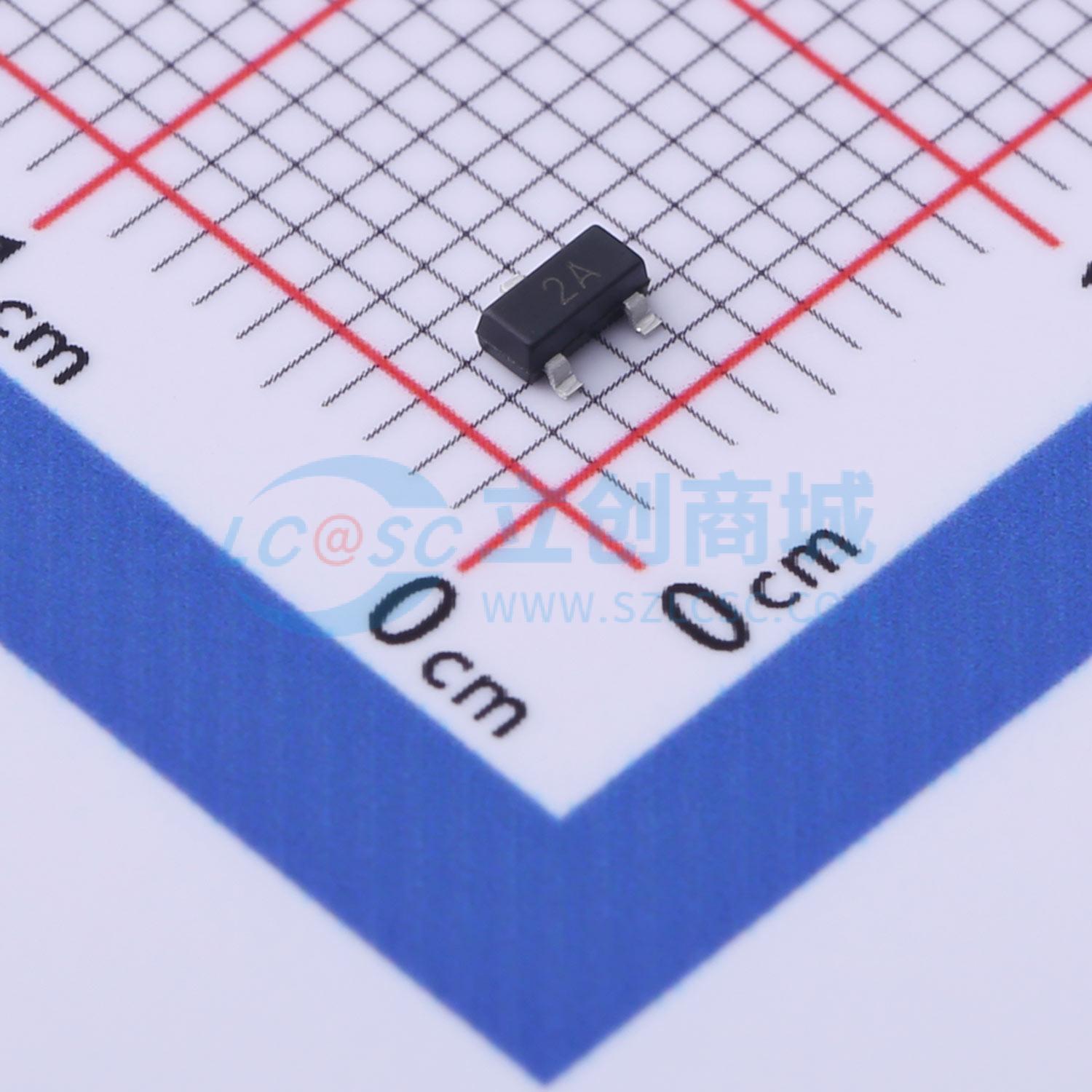 点击查看大图 MMBT3906实物图