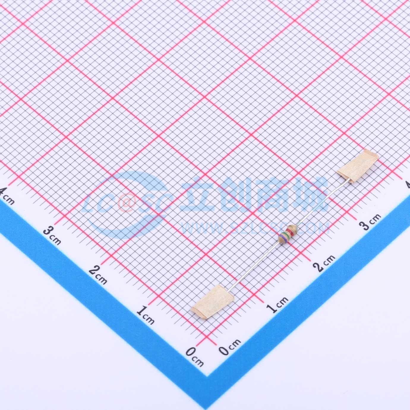 点击查看大图 CR1/8W-7K5±5%-ST26实物图