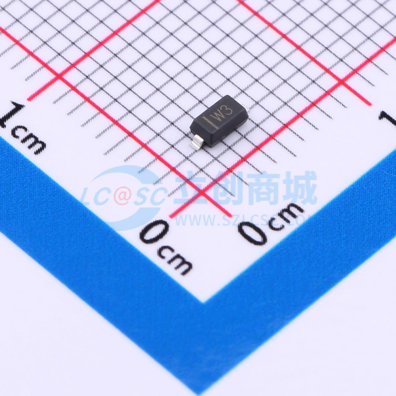 点击查看大图 BZT52C3V3实物图