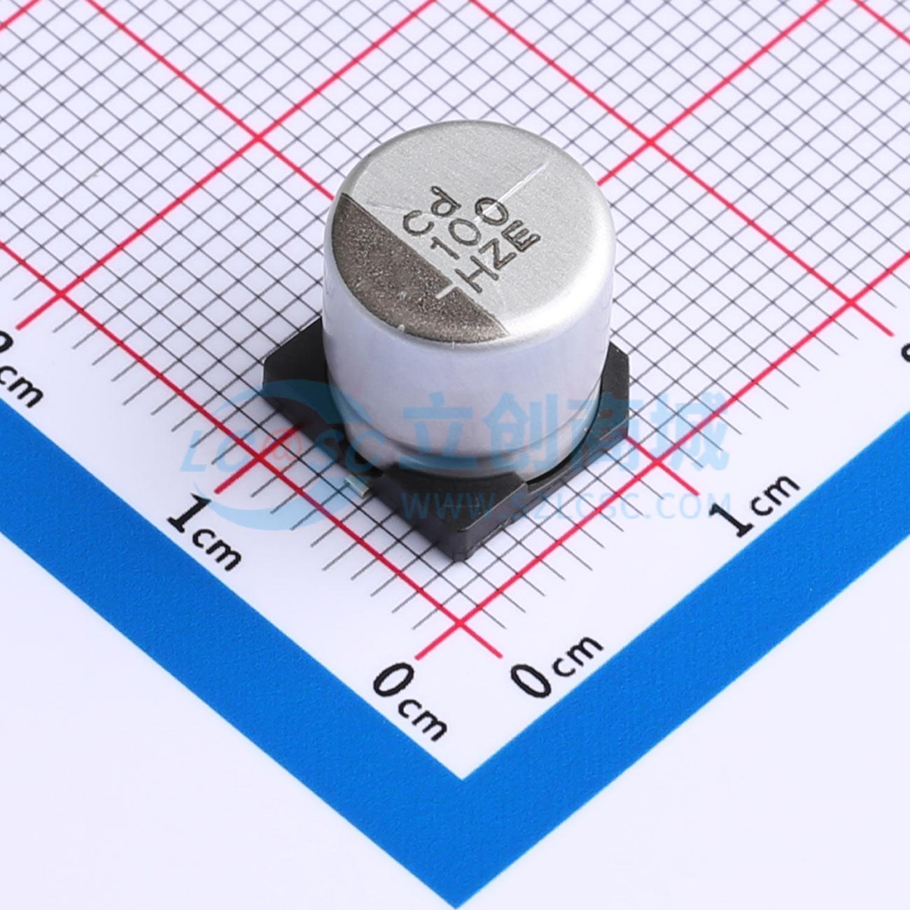 点击查看大图 EMZE500ADA101MJA0G实物图