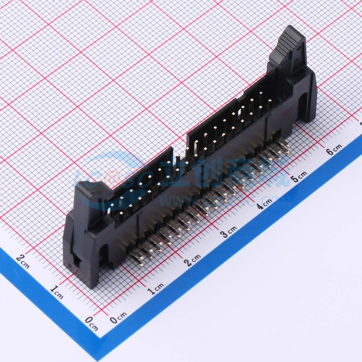 点击查看大图 DC2-2.54-34PAL实物图